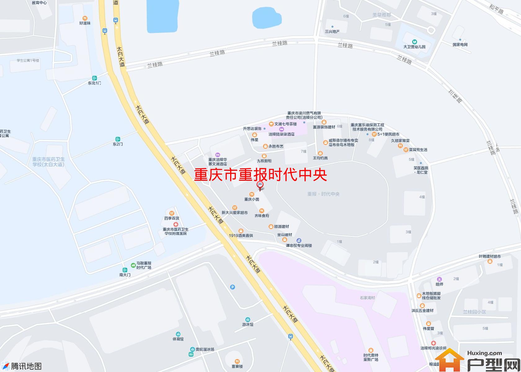 重报时代中央小区 - 户型网