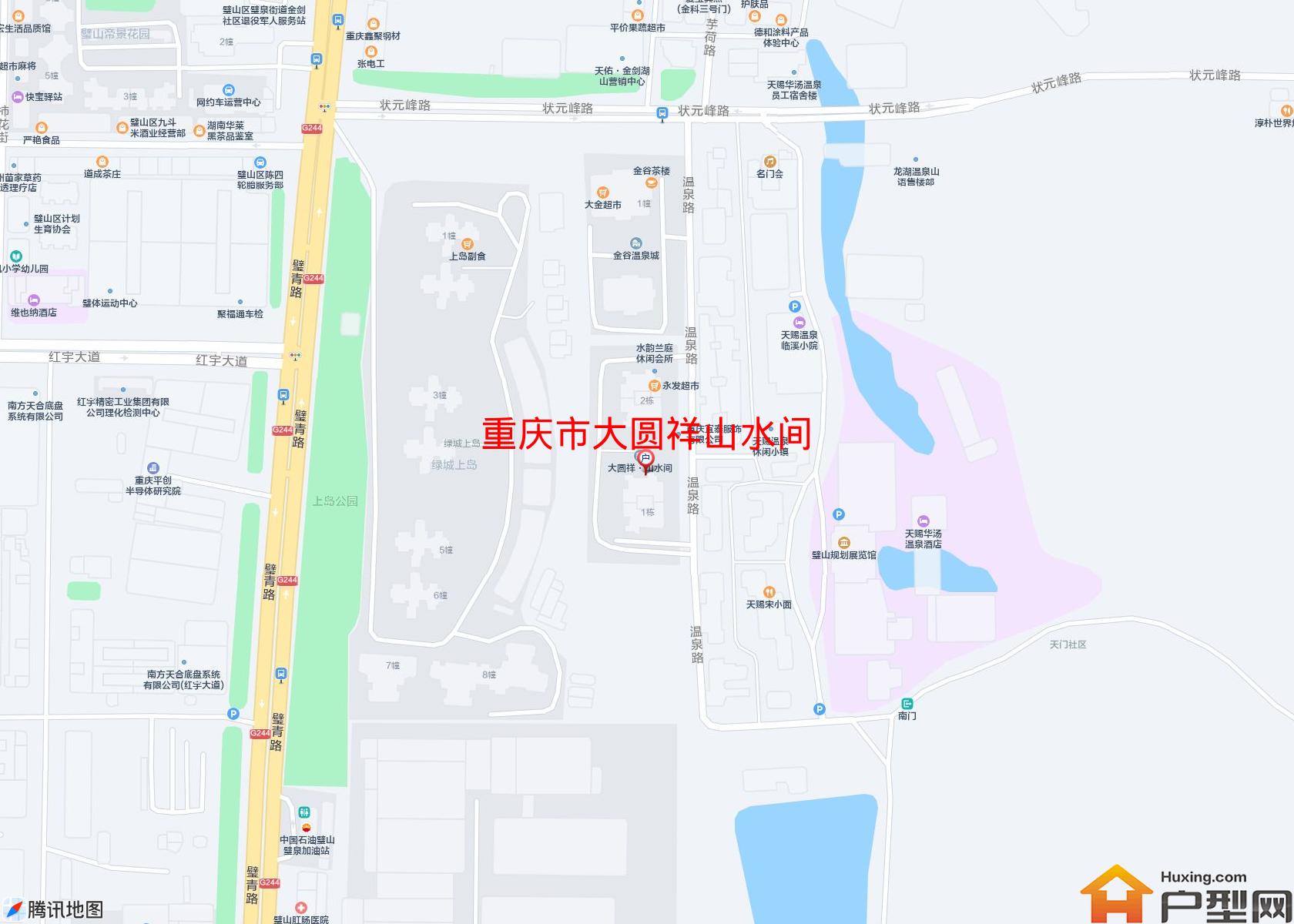 大圆祥山水间小区 - 户型网