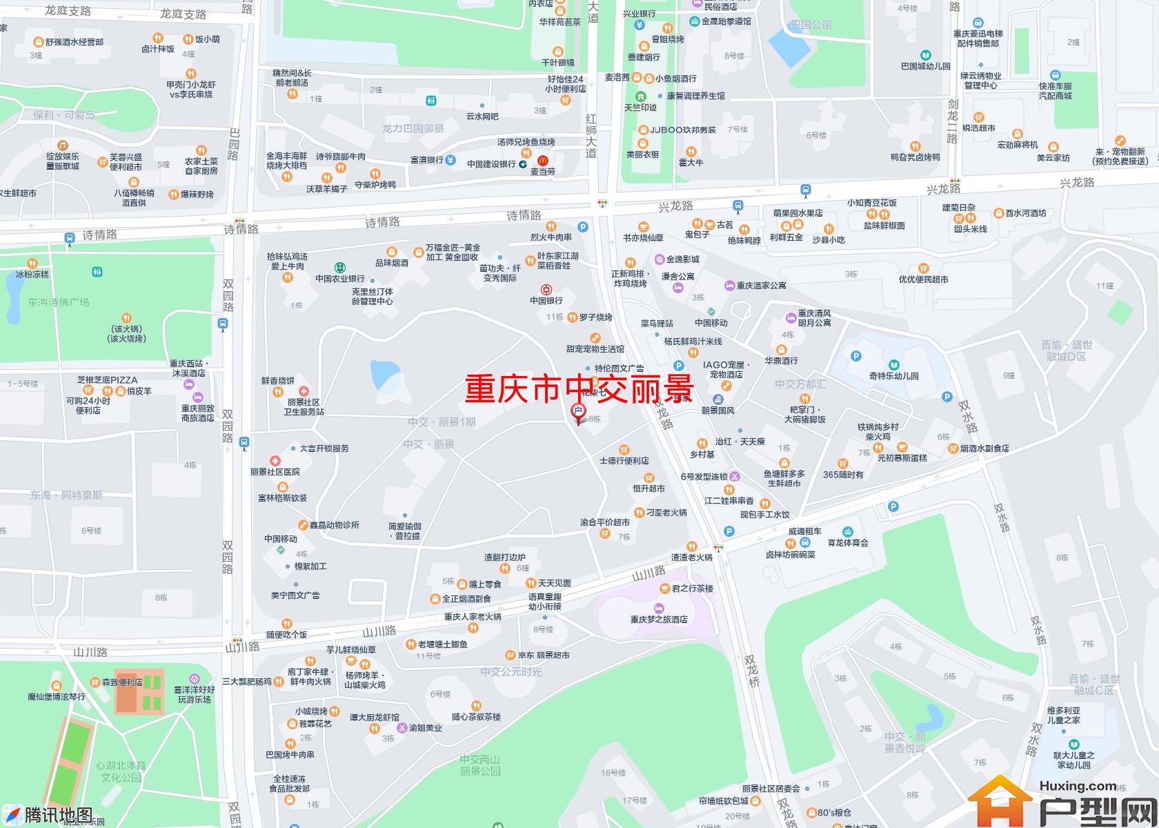 中交丽景小区 - 户型网