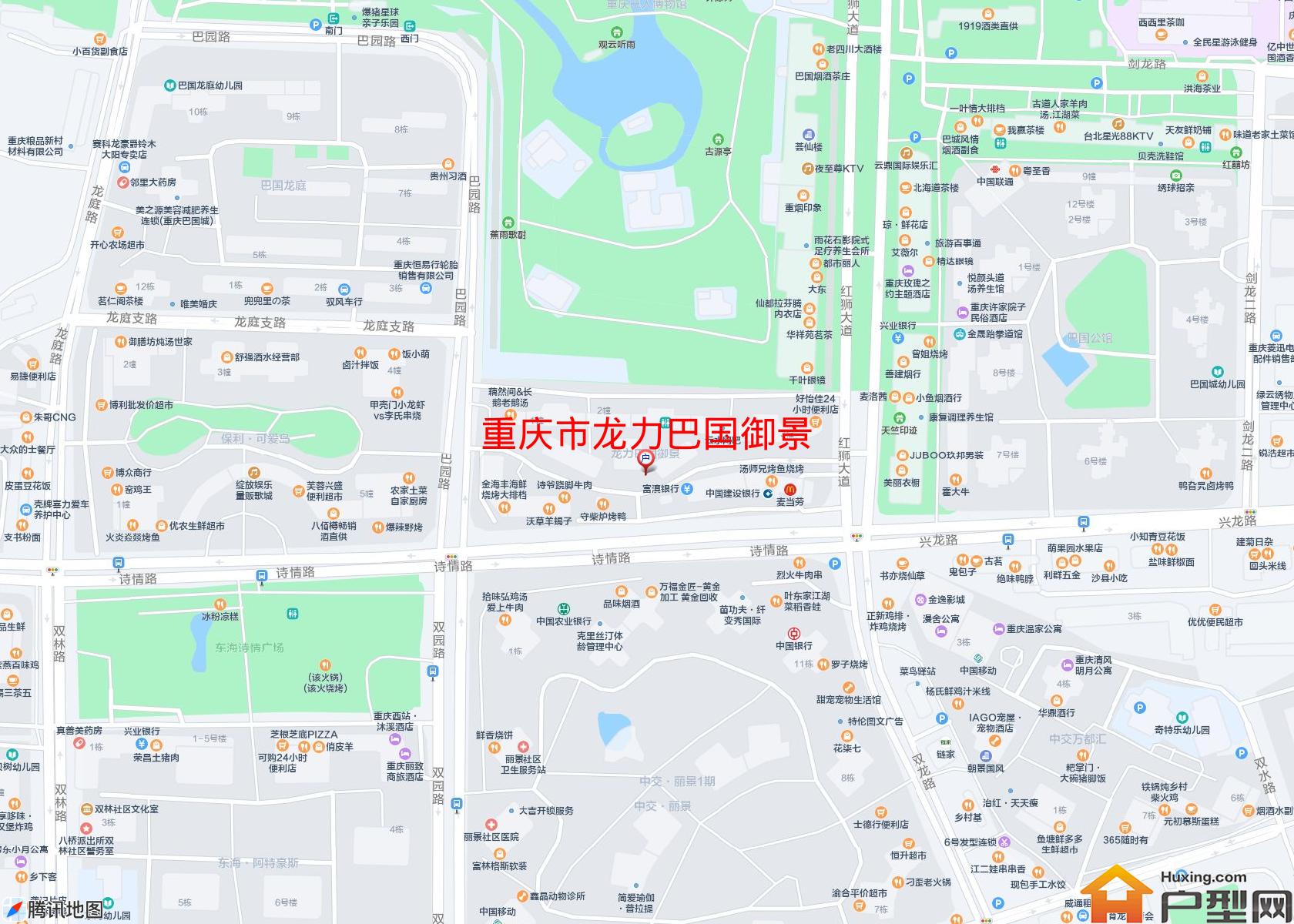 龙力巴国御景小区 - 户型网