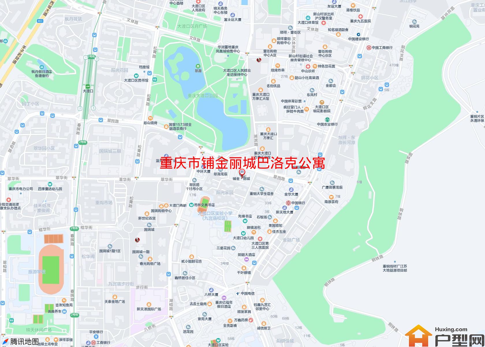 铺金丽城巴洛克公寓小区 - 户型网