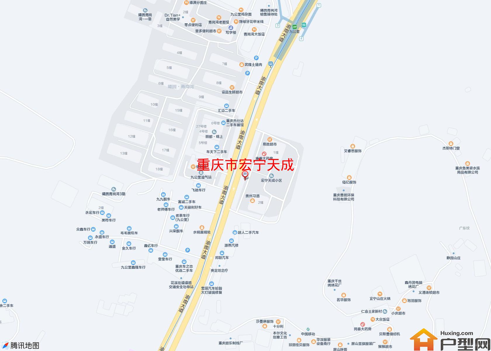 宏宁天成小区 - 户型网