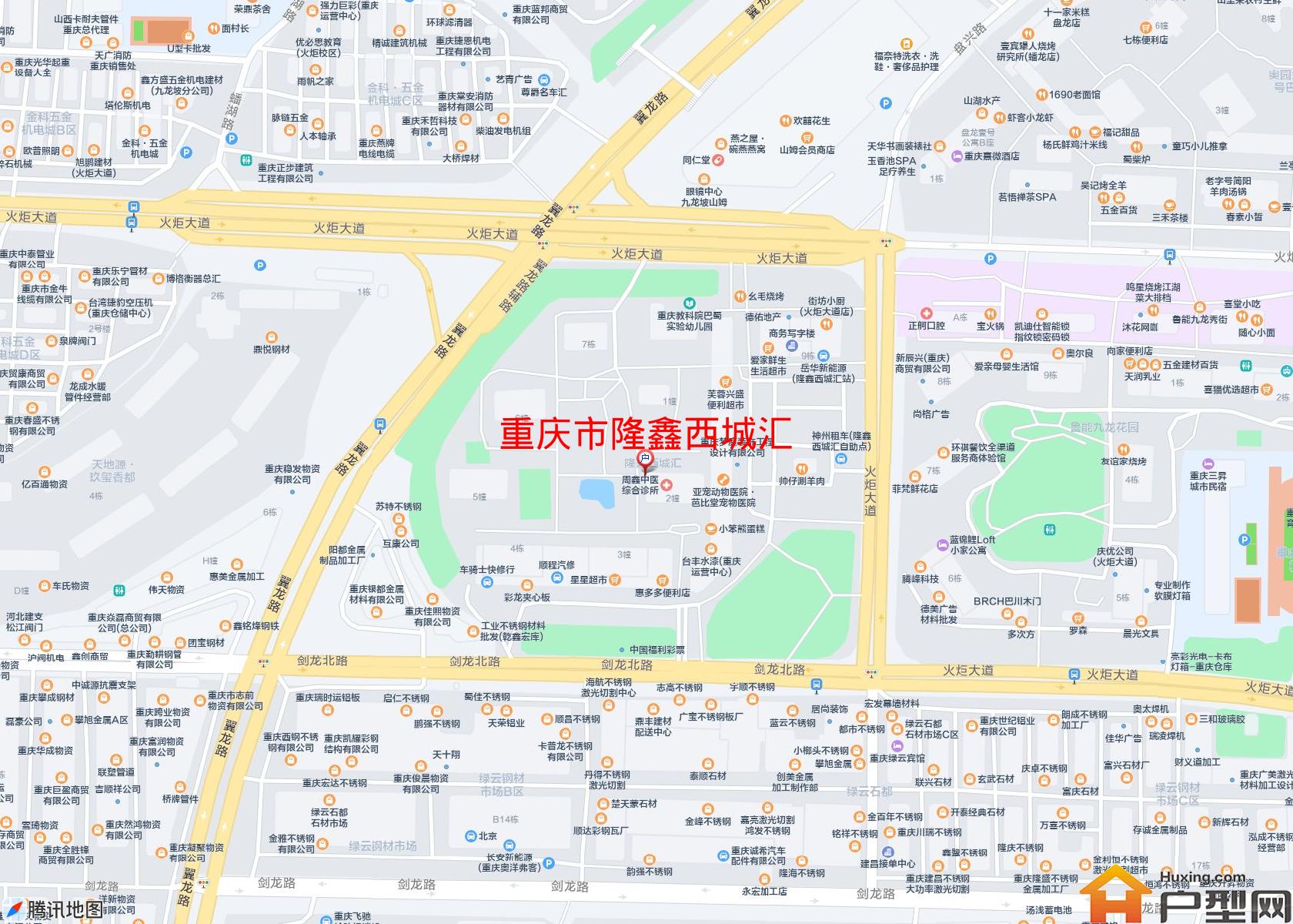 隆鑫西城汇小区 - 户型网