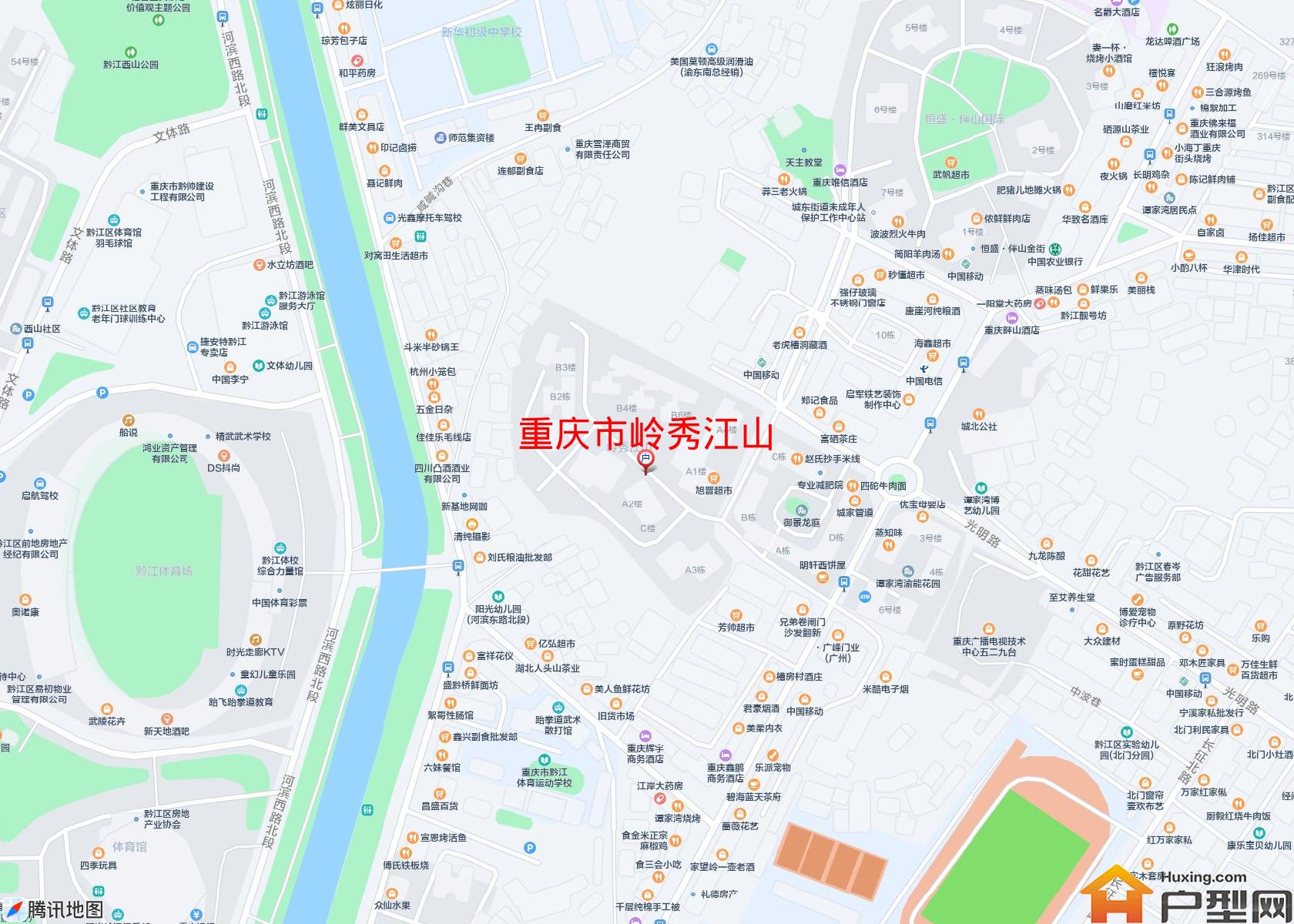 岭秀江山小区 - 户型网