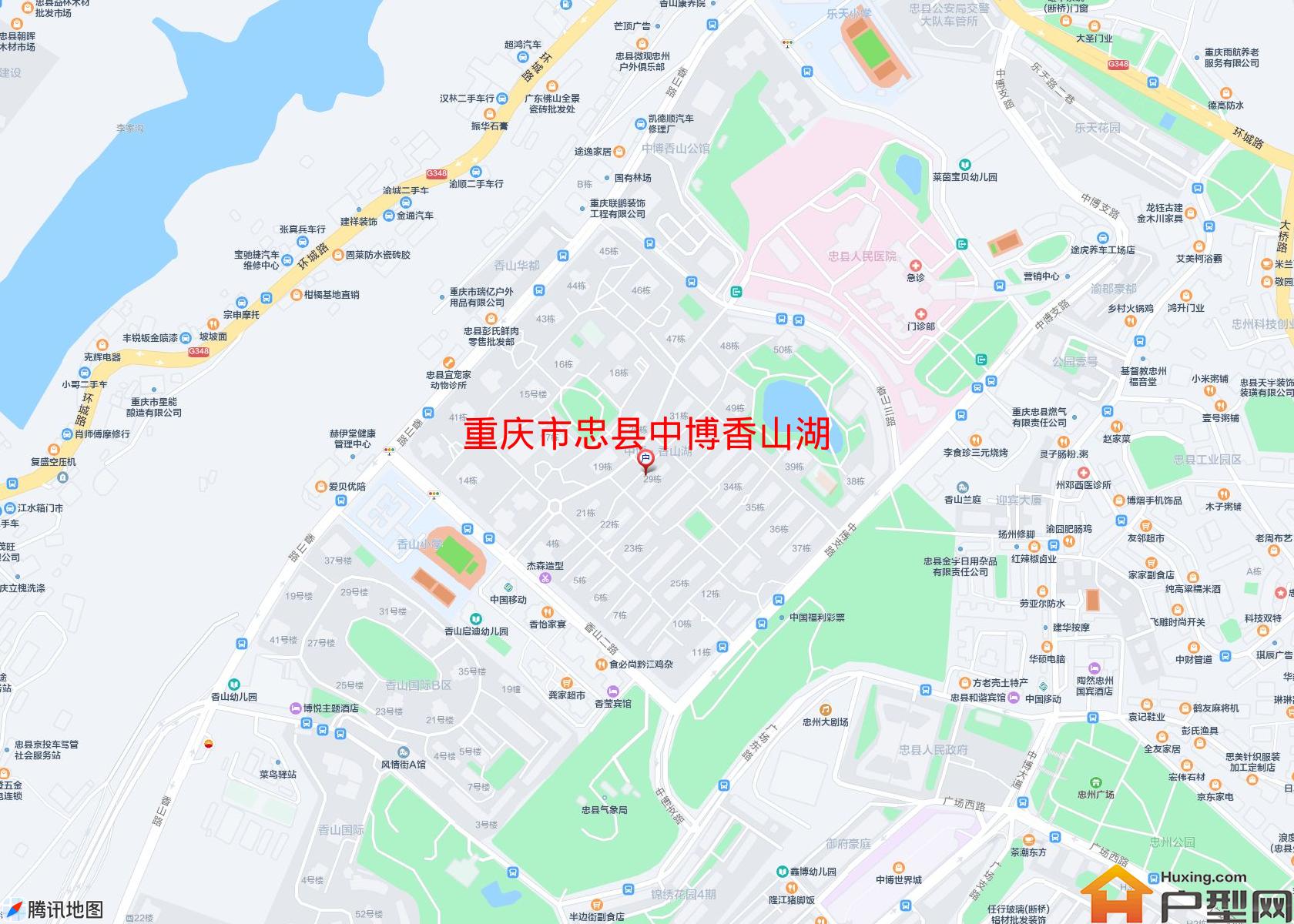 忠县中博香山湖小区 - 户型网