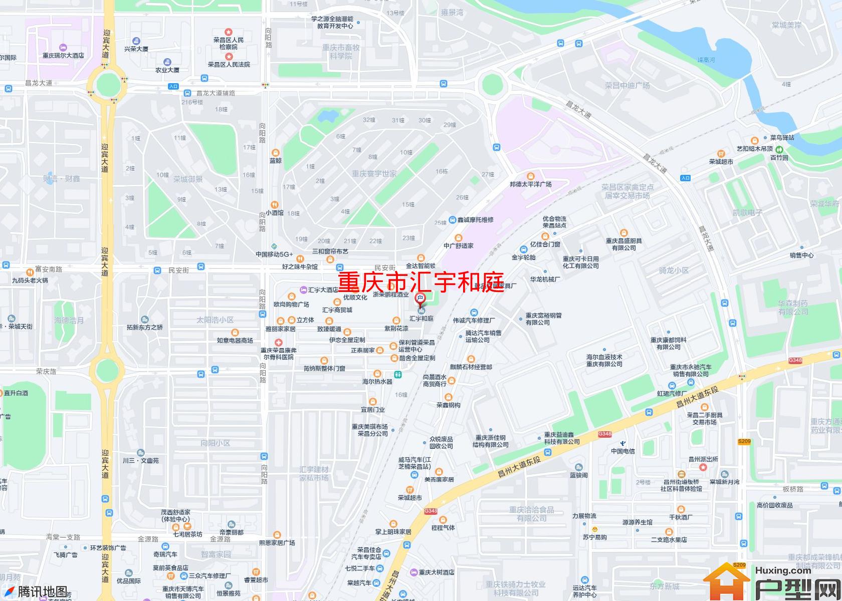 汇宇和庭小区 - 户型网