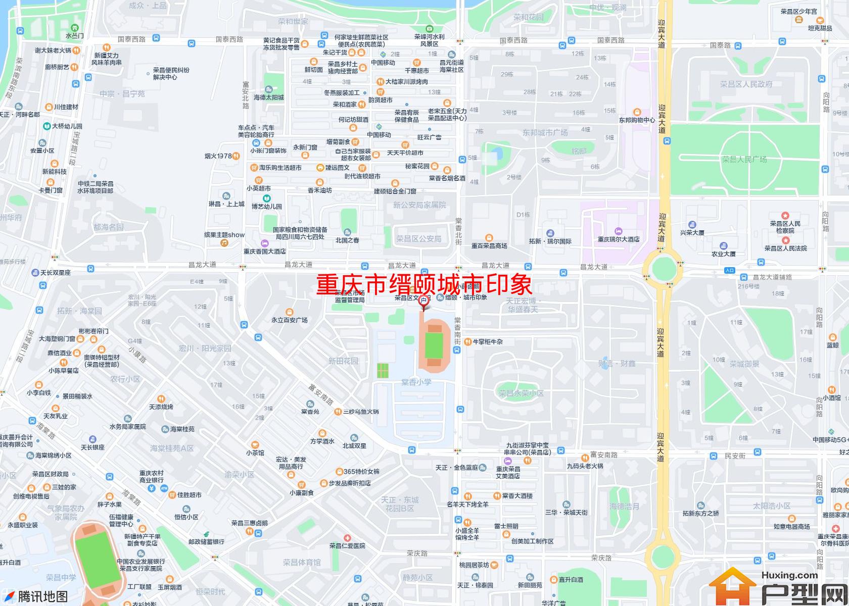 缙颐城市印象小区 - 户型网