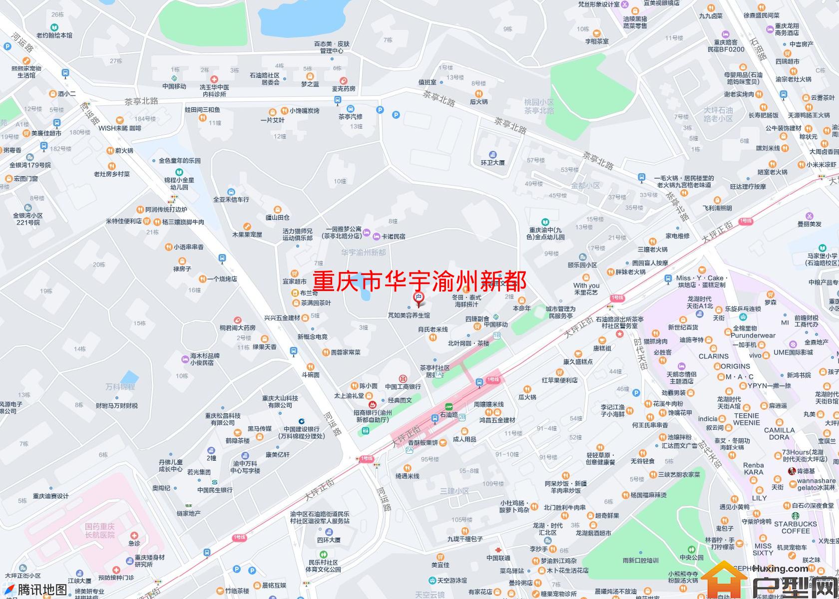 华宇渝州新都小区 - 户型网