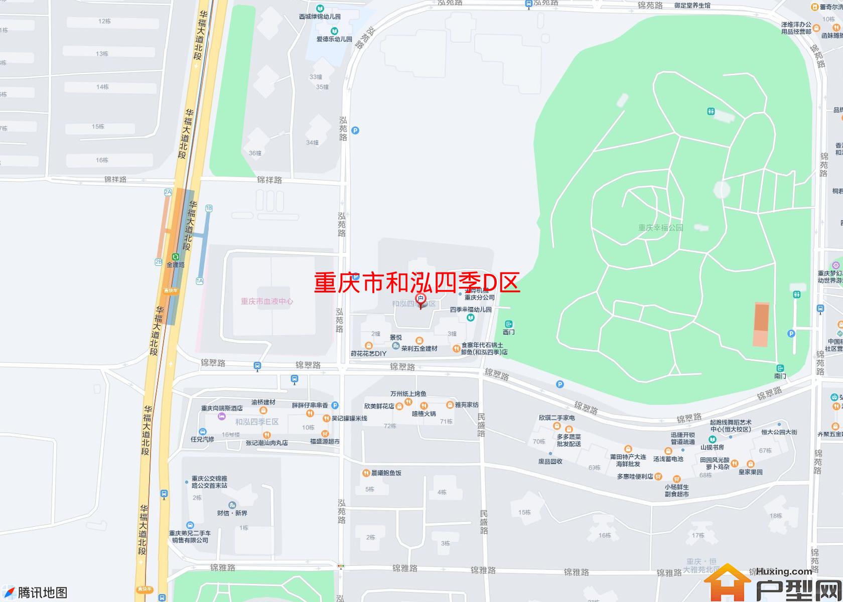 和泓四季D区小区 - 户型网 和泓四季D区小区 - 户型网
