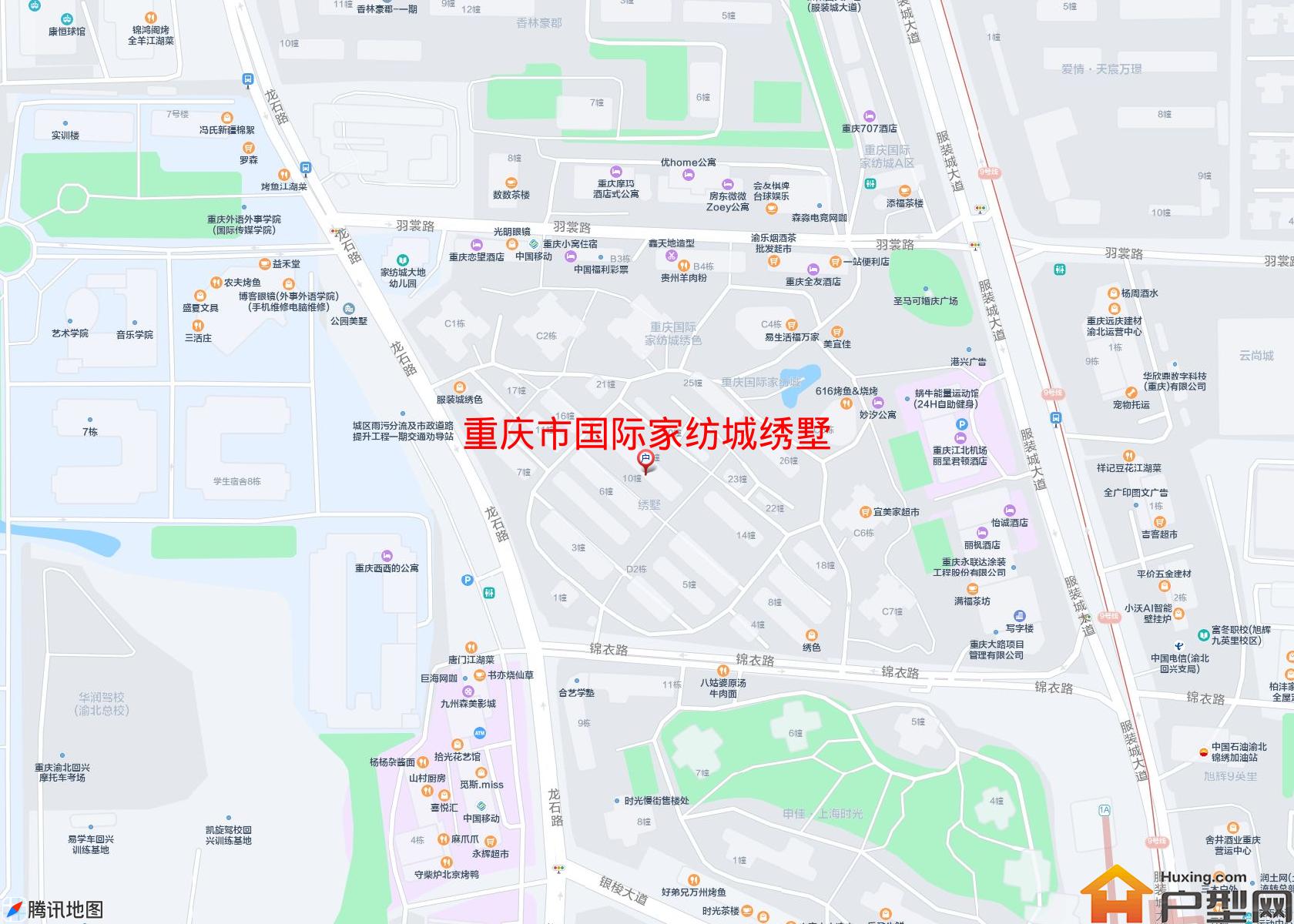 国际家纺城绣墅小区 - 户型网