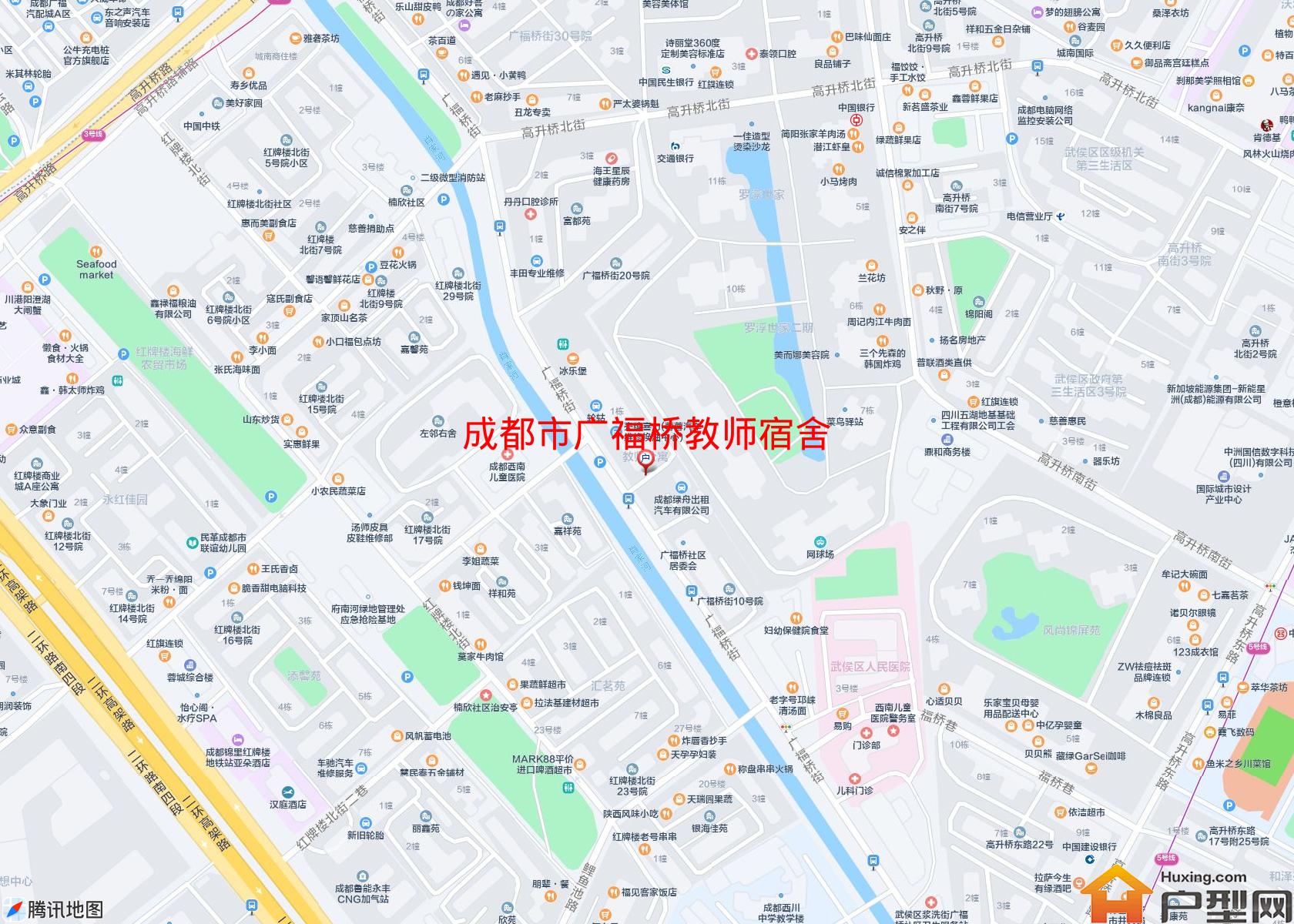 广福桥教师宿舍小区 - 户型网
