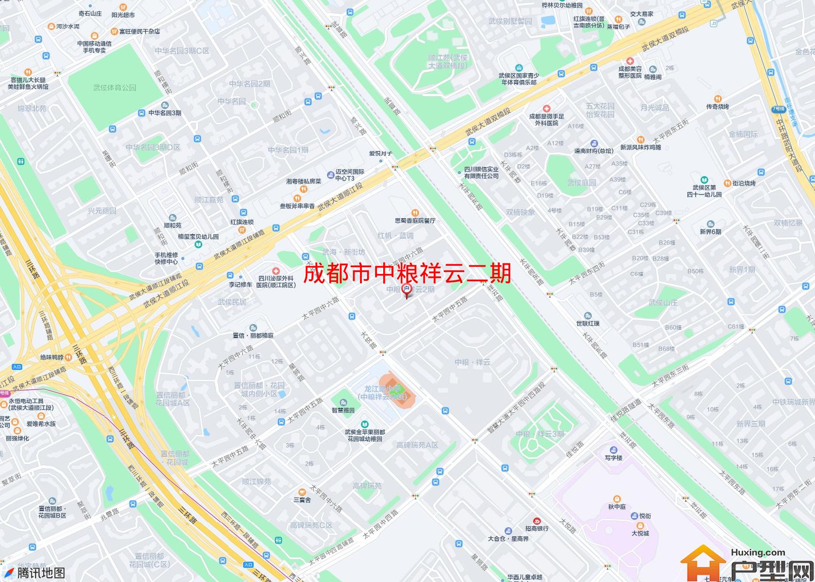 中粮祥云二期小区 - 户型网