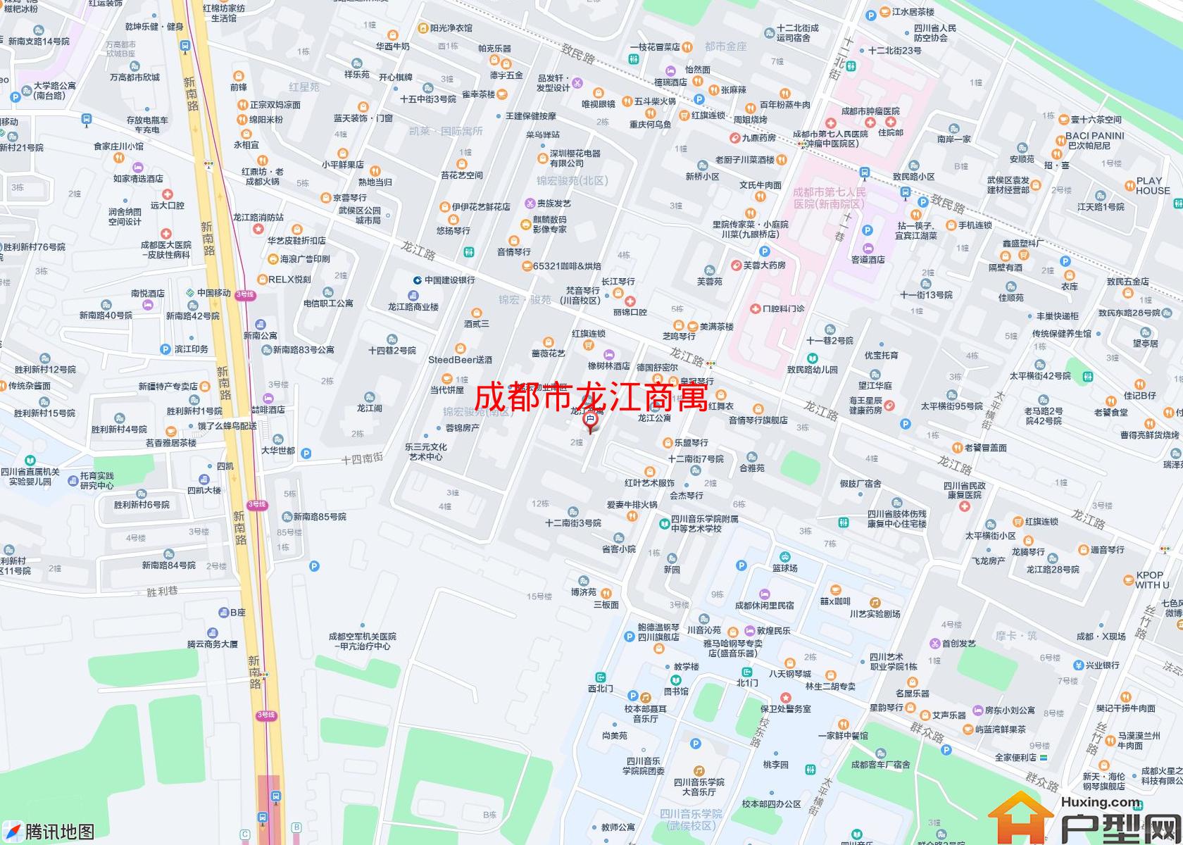 龙江商寓小区 - 户型网