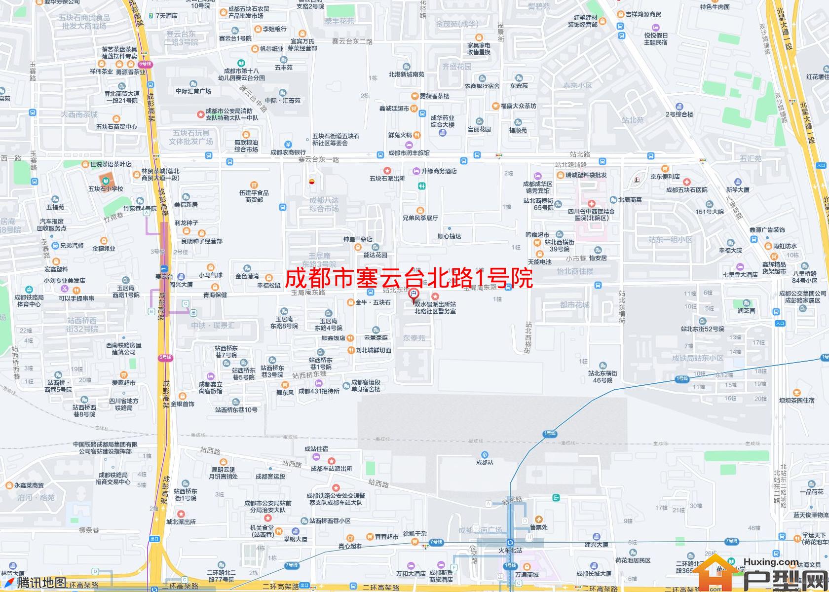 塞云台北路1号院小区 - 户型网