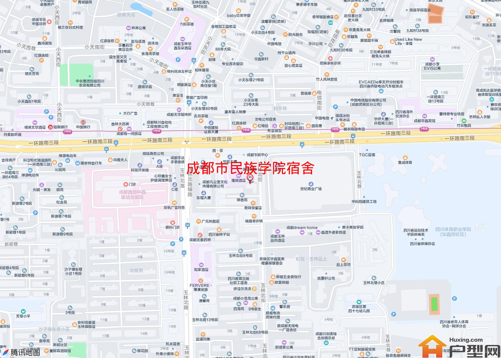 民族学院宿舍小区 - 户型网