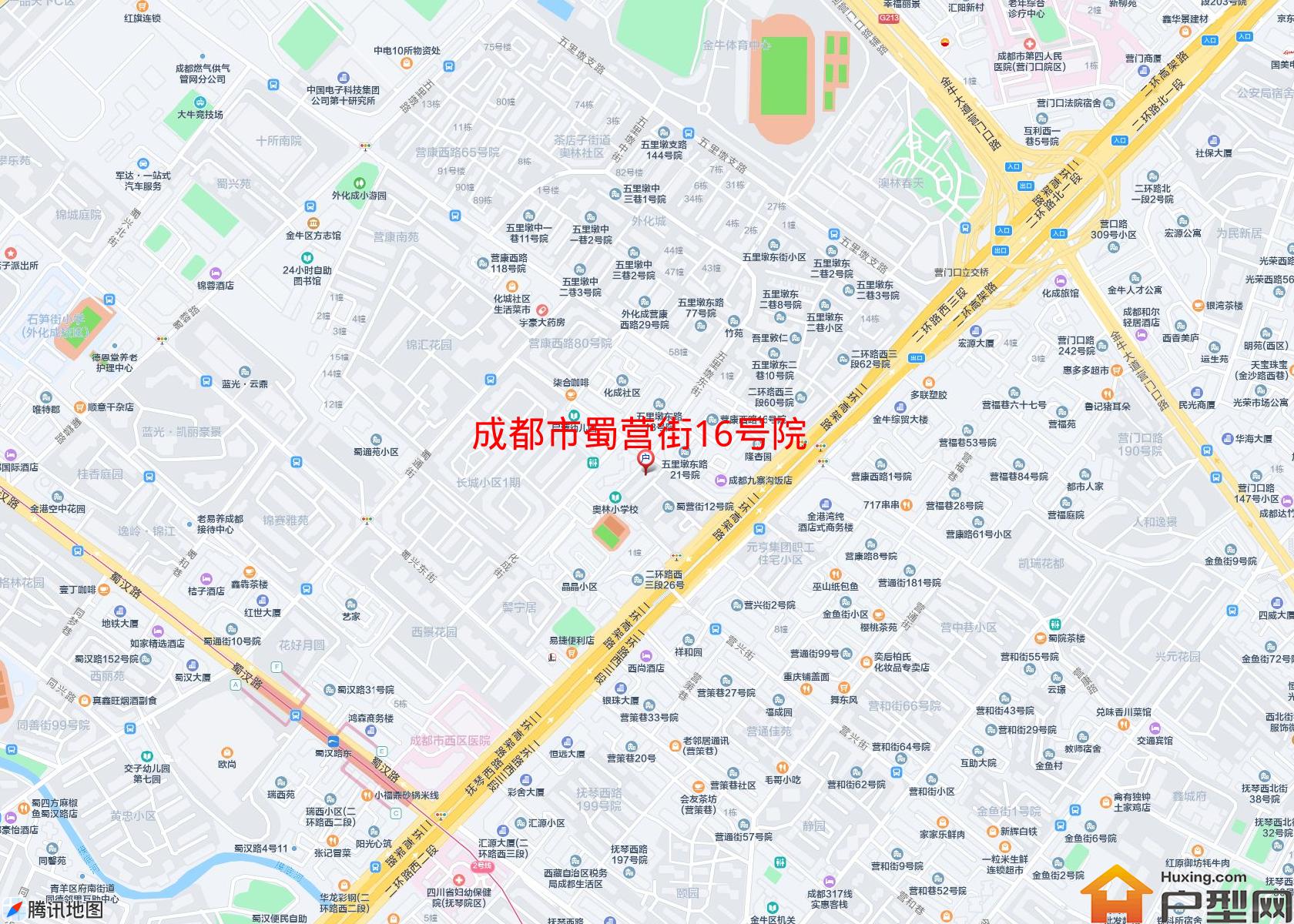 蜀营街16号院小区 - 户型网