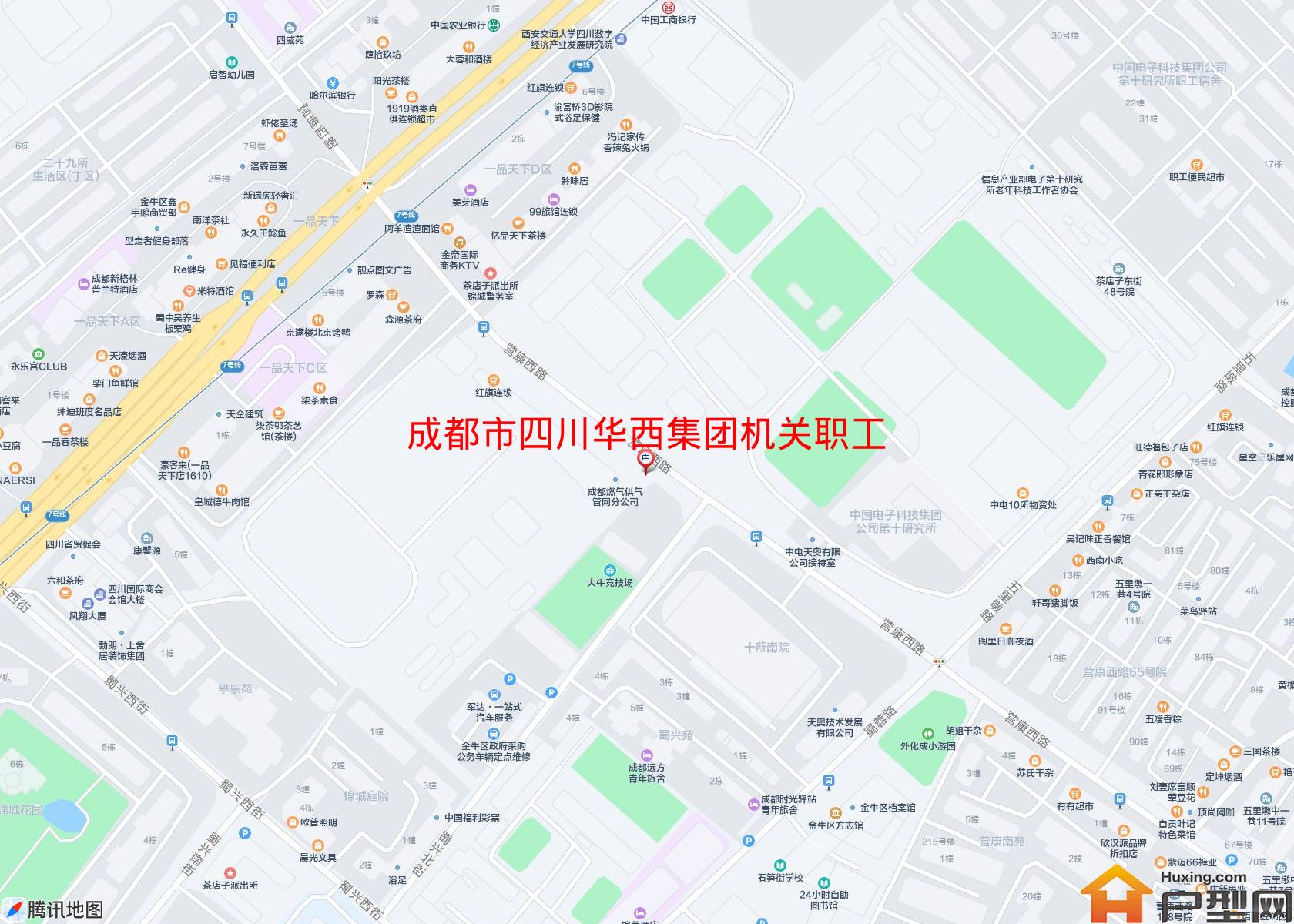 四川华西集团机关职工宿舍小区 - 户型网