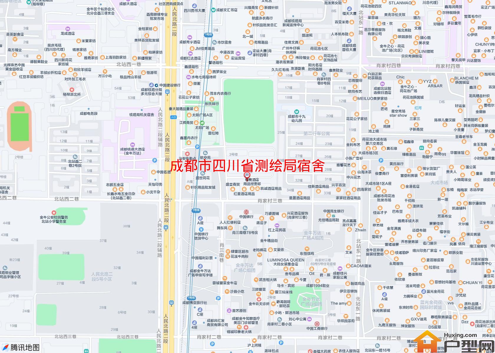 四川省测绘局宿舍小区 - 户型网