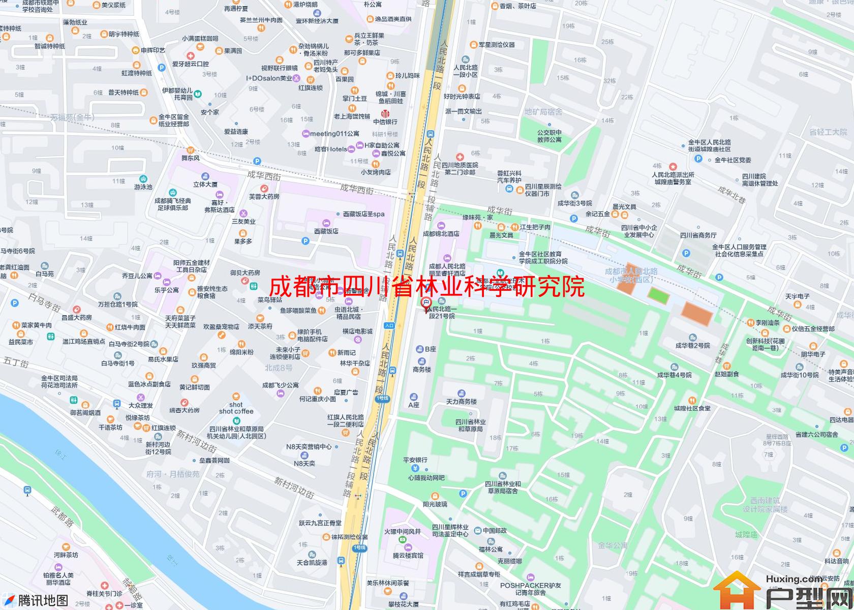 四川省林业科学研究院宿舍小区 - 户型网