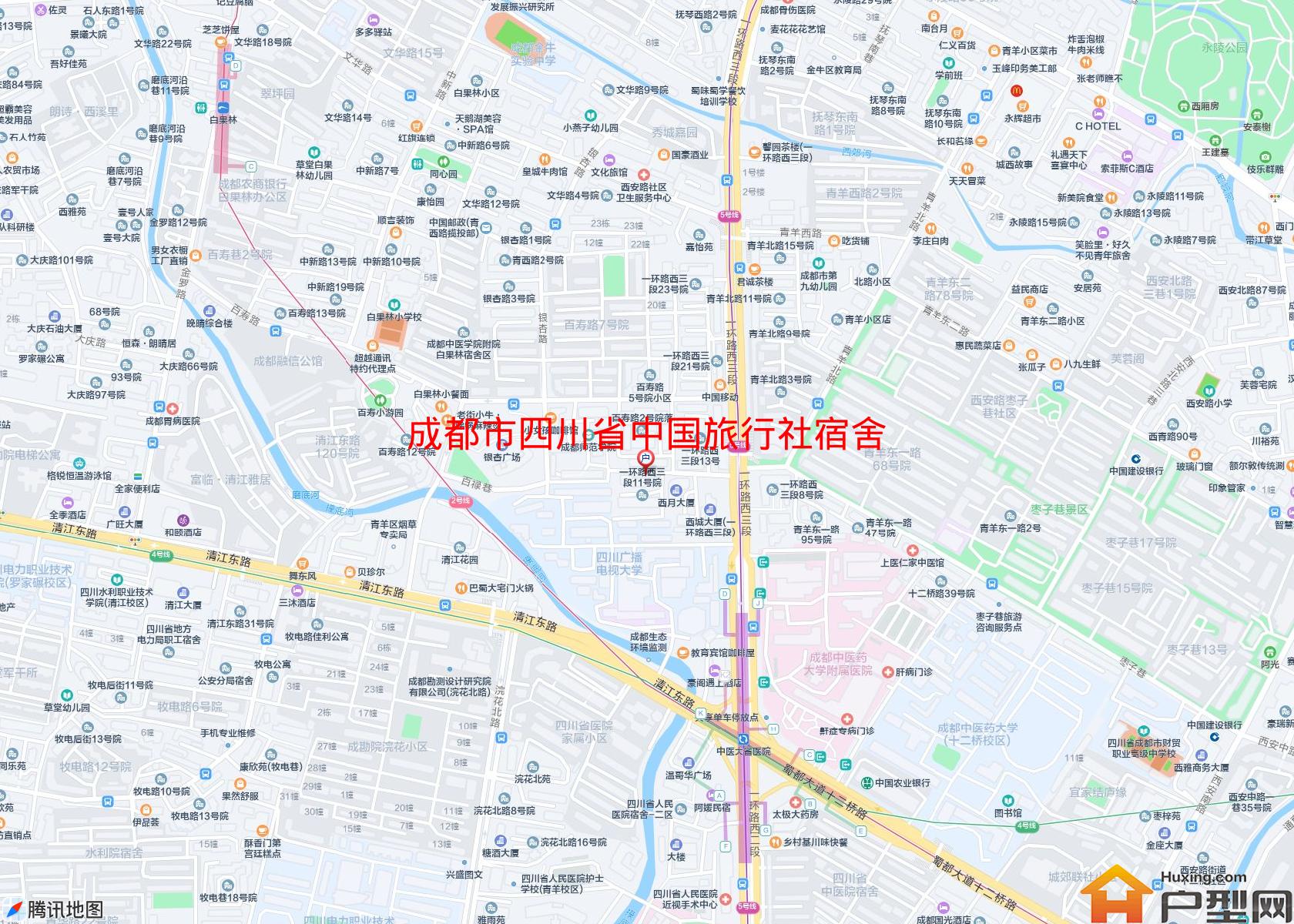 四川省中国旅行社宿舍小区 - 户型网