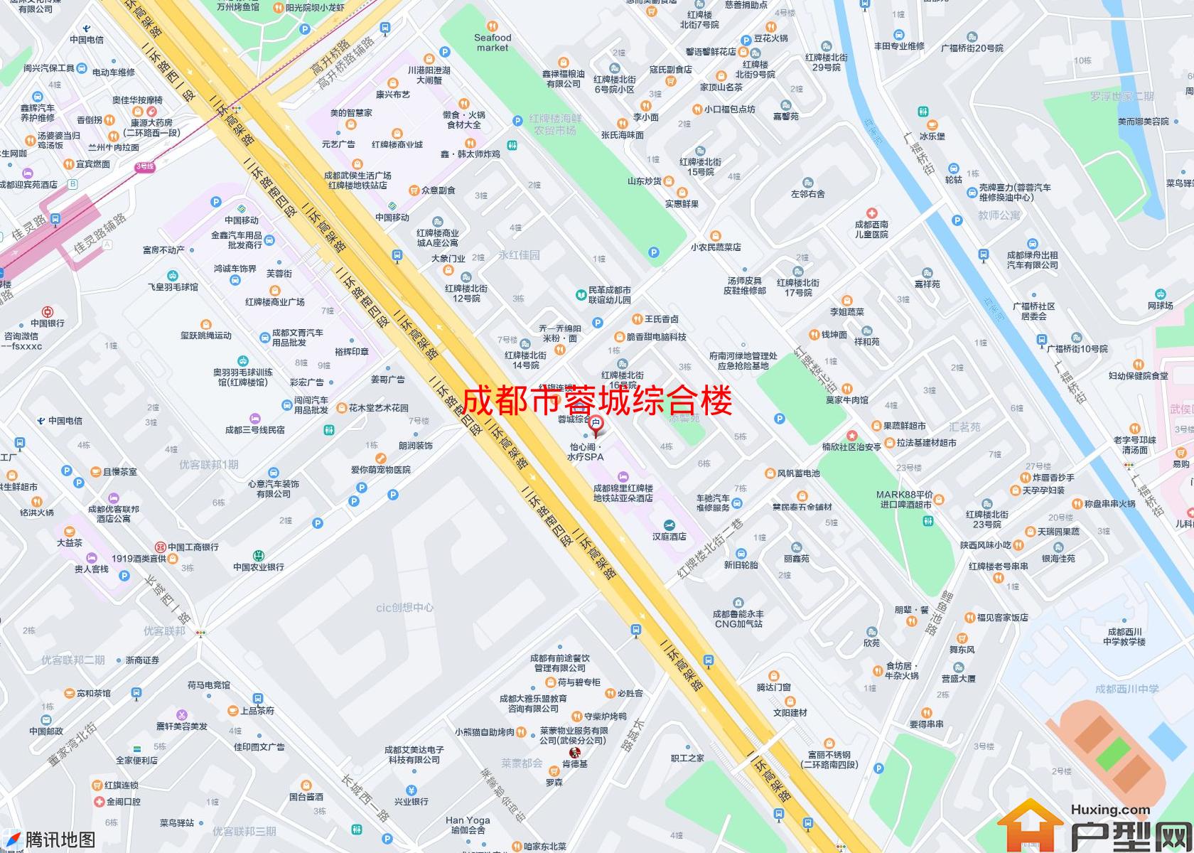 蓉城综合楼小区 - 户型网