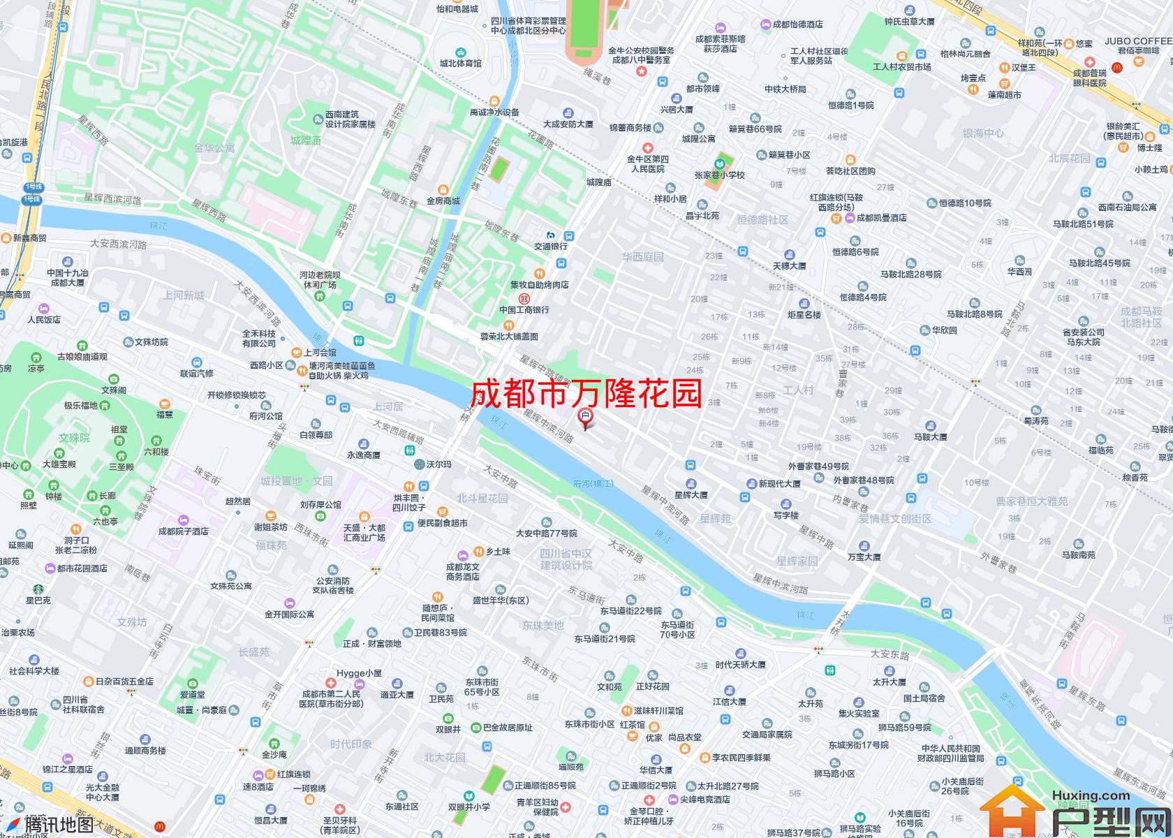 万隆花园小区 - 户型网