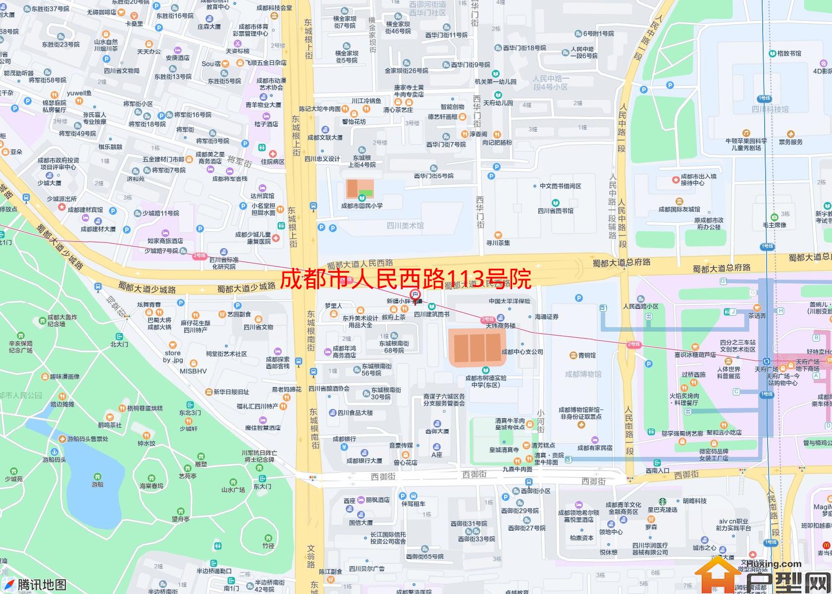 人民西路113号院小区 - 户型网