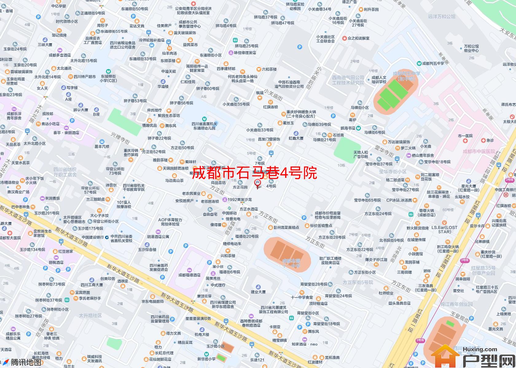 石马巷4号院小区 - 户型网