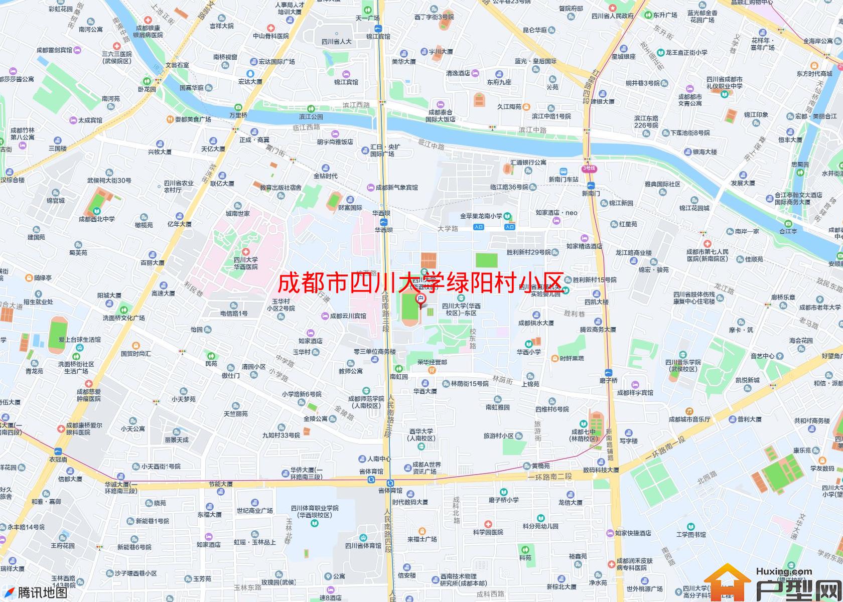 四川大学绿阳村小区小区 - 户型网