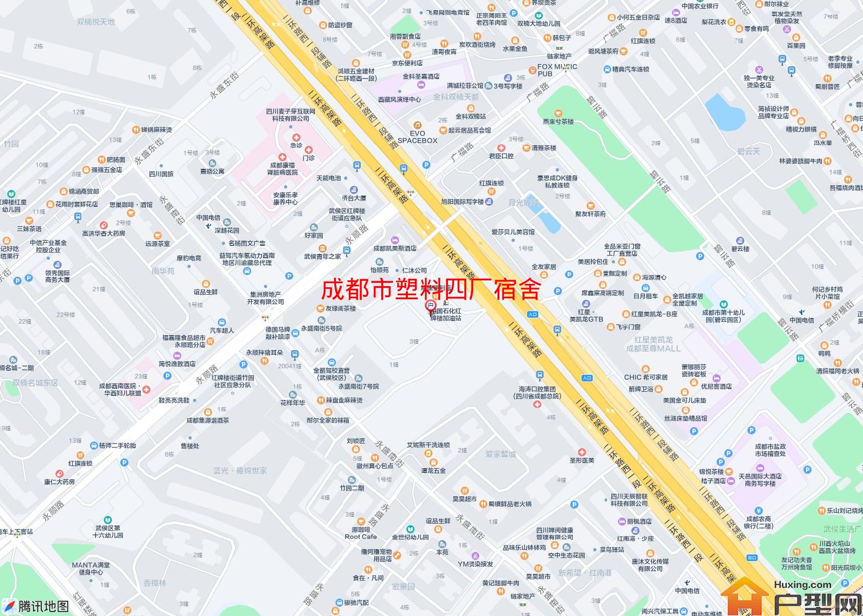 塑料四厂宿舍小区 - 户型网