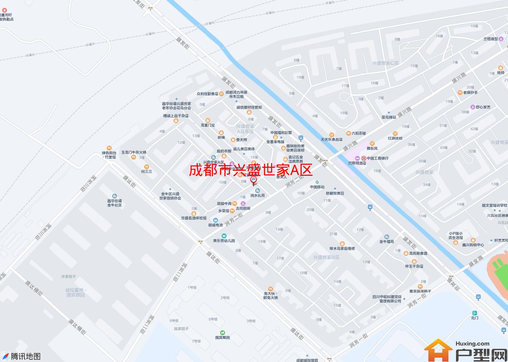 兴盛世家A区小区 - 户型网