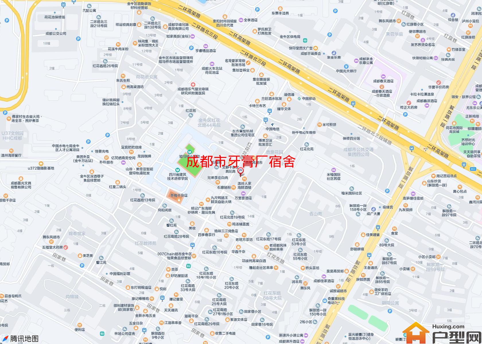 牙膏厂宿舍小区 - 户型网