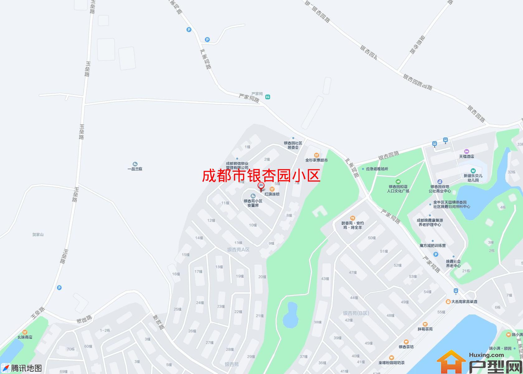 银杏园小区小区 - 户型网
