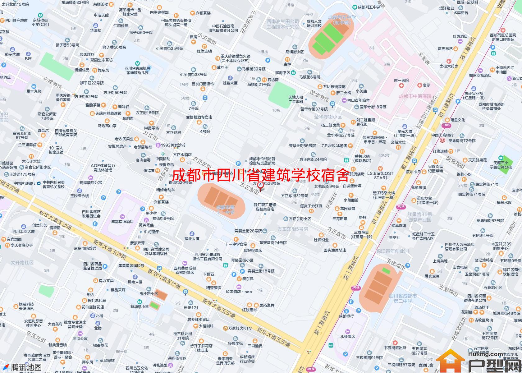 四川省建筑学校宿舍小区 - 户型网