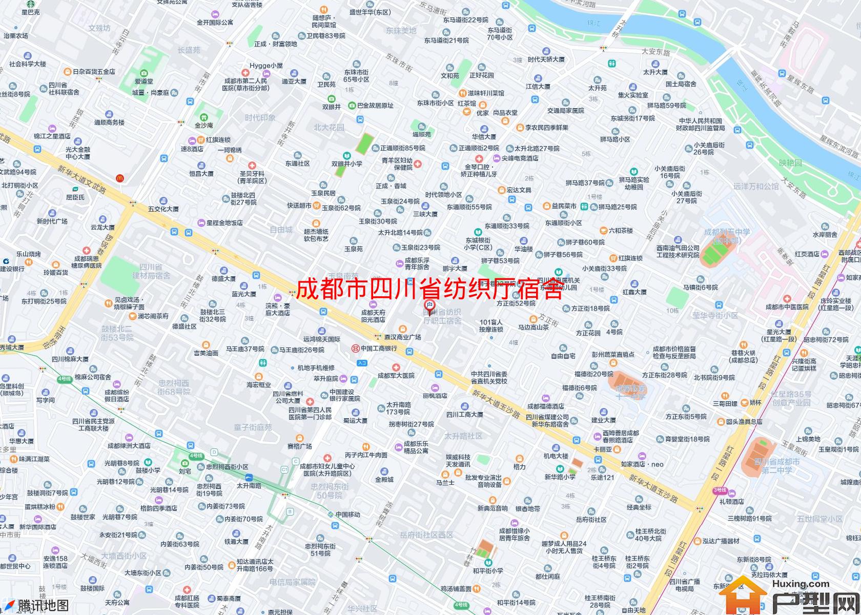 四川省纺织厅宿舍小区 - 户型网