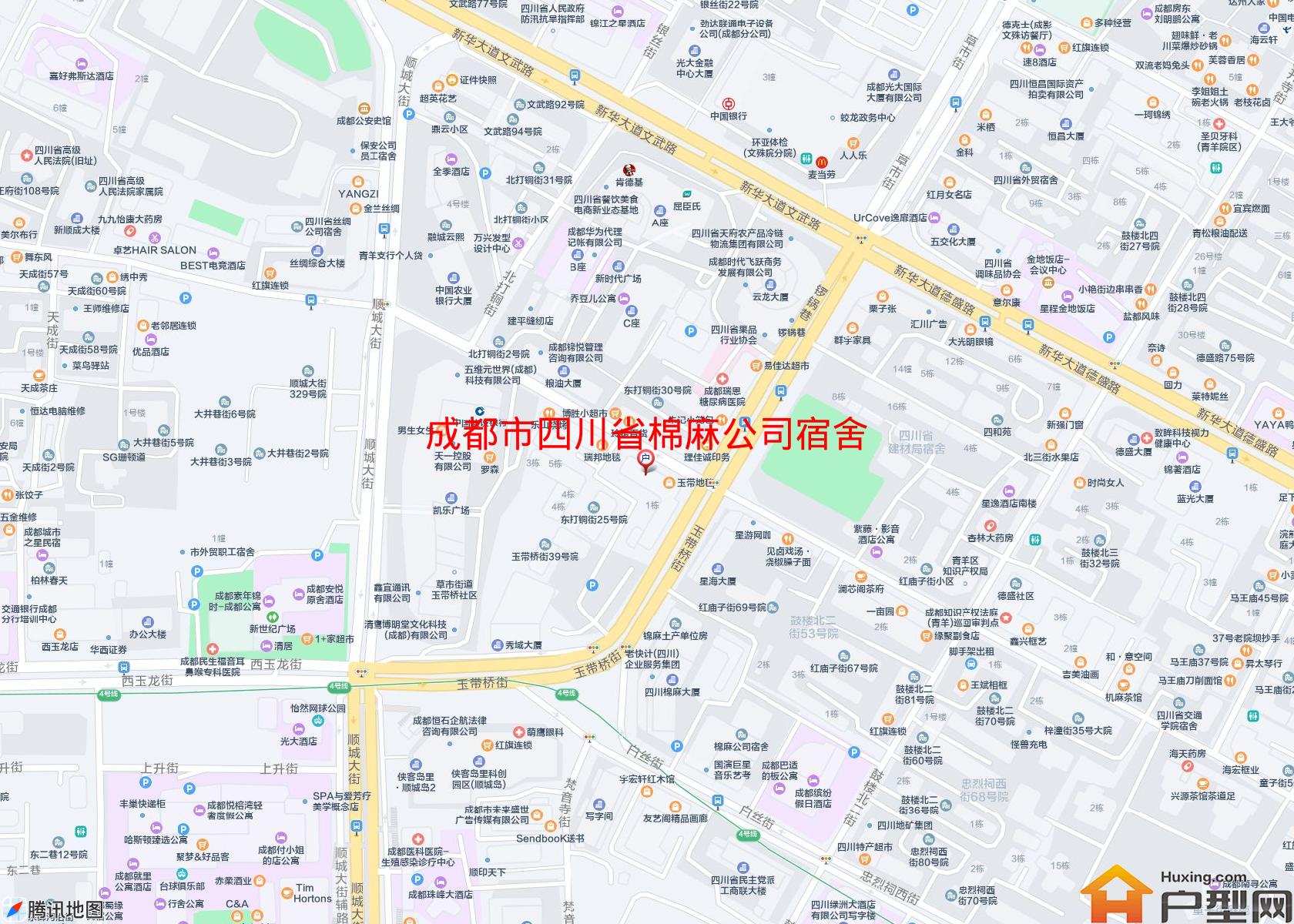 四川省棉麻公司宿舍小区 - 户型网