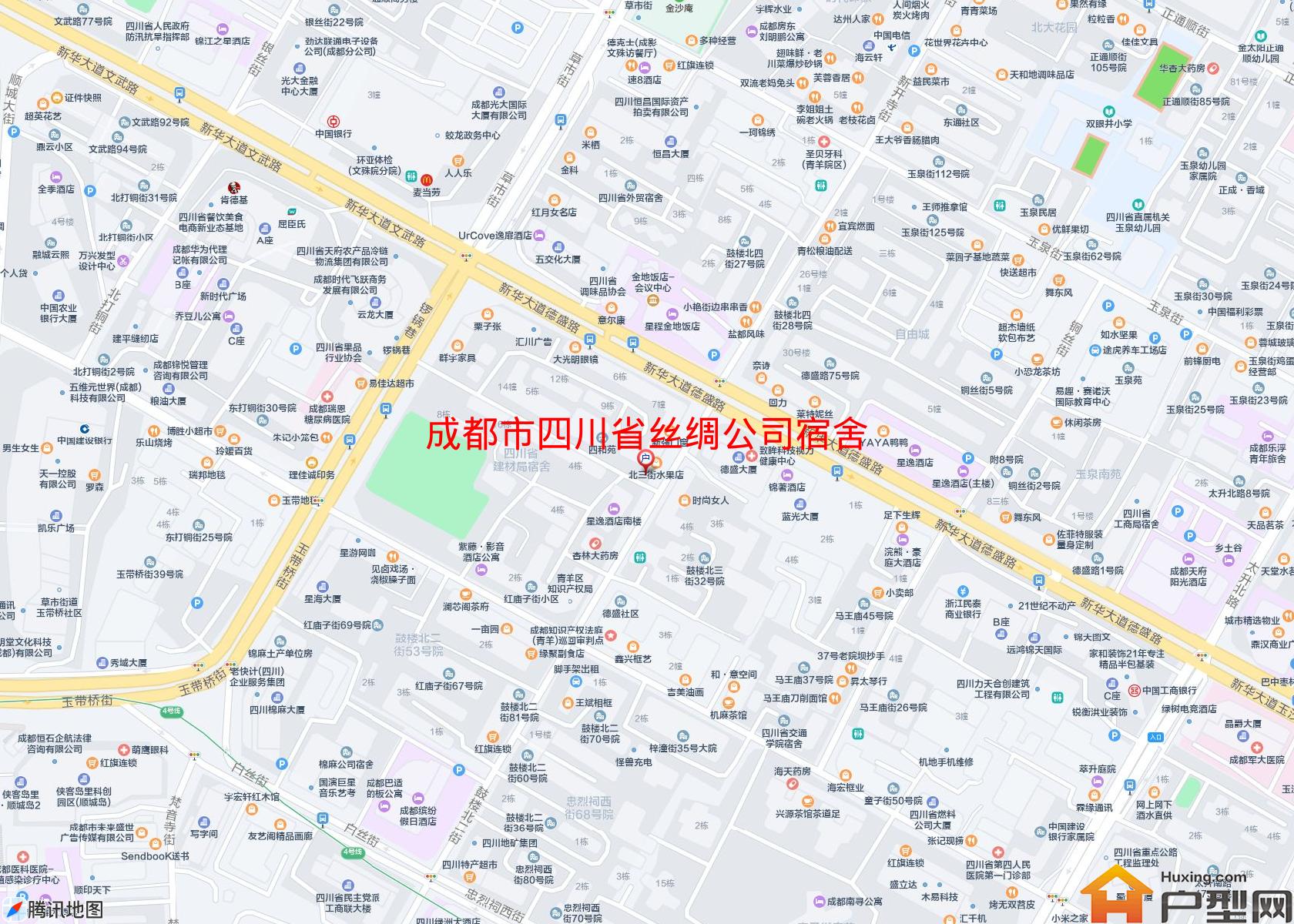 四川省丝绸公司宿舍小区 - 户型网