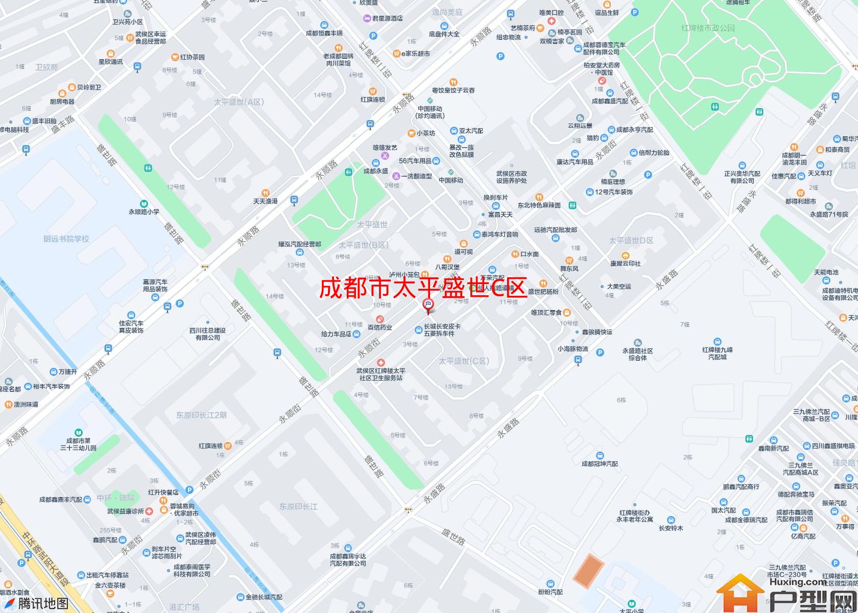 太平盛世C区小区 - 户型网