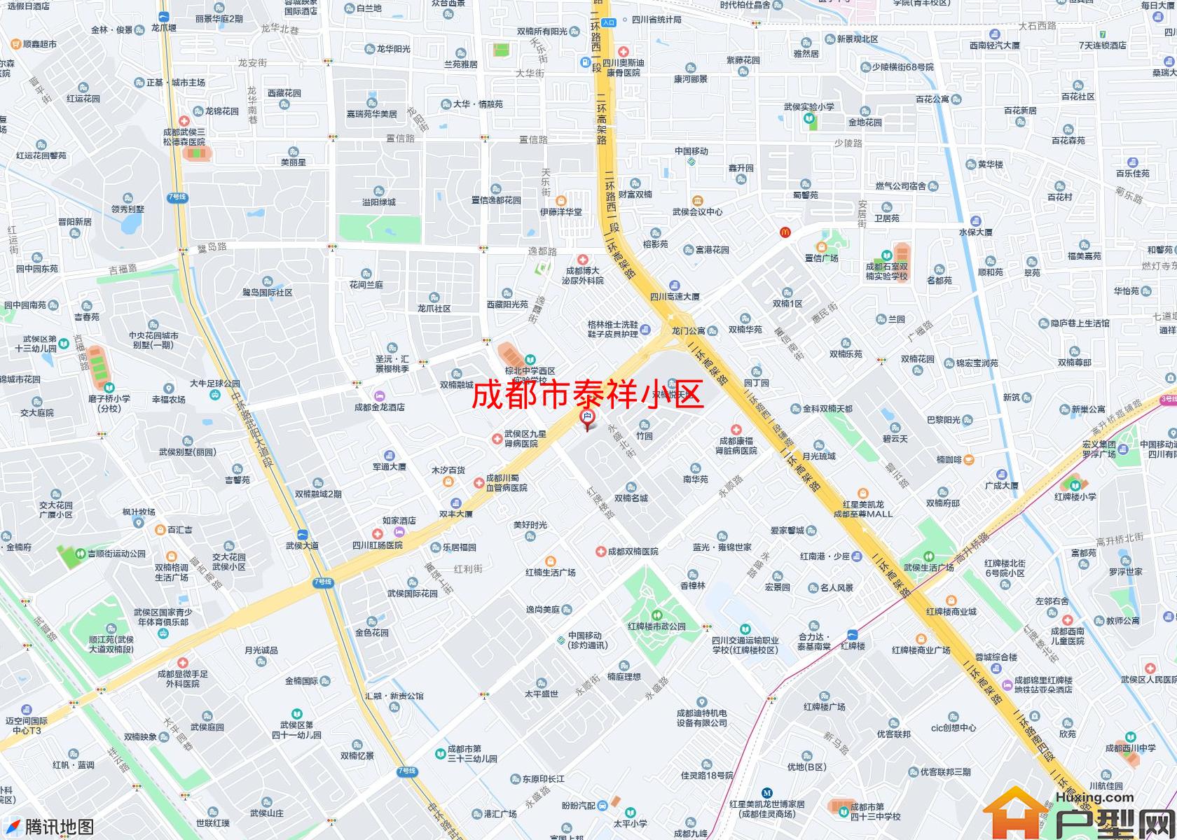 泰祥小区小区 - 户型网