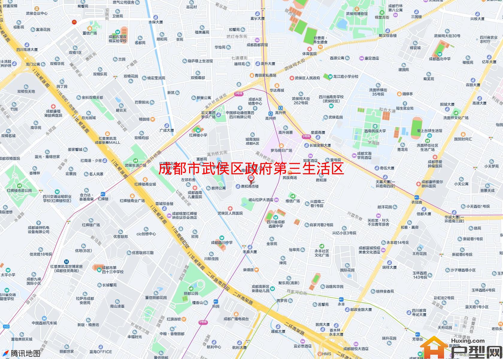 武侯区政府第三生活区小区 - 户型网