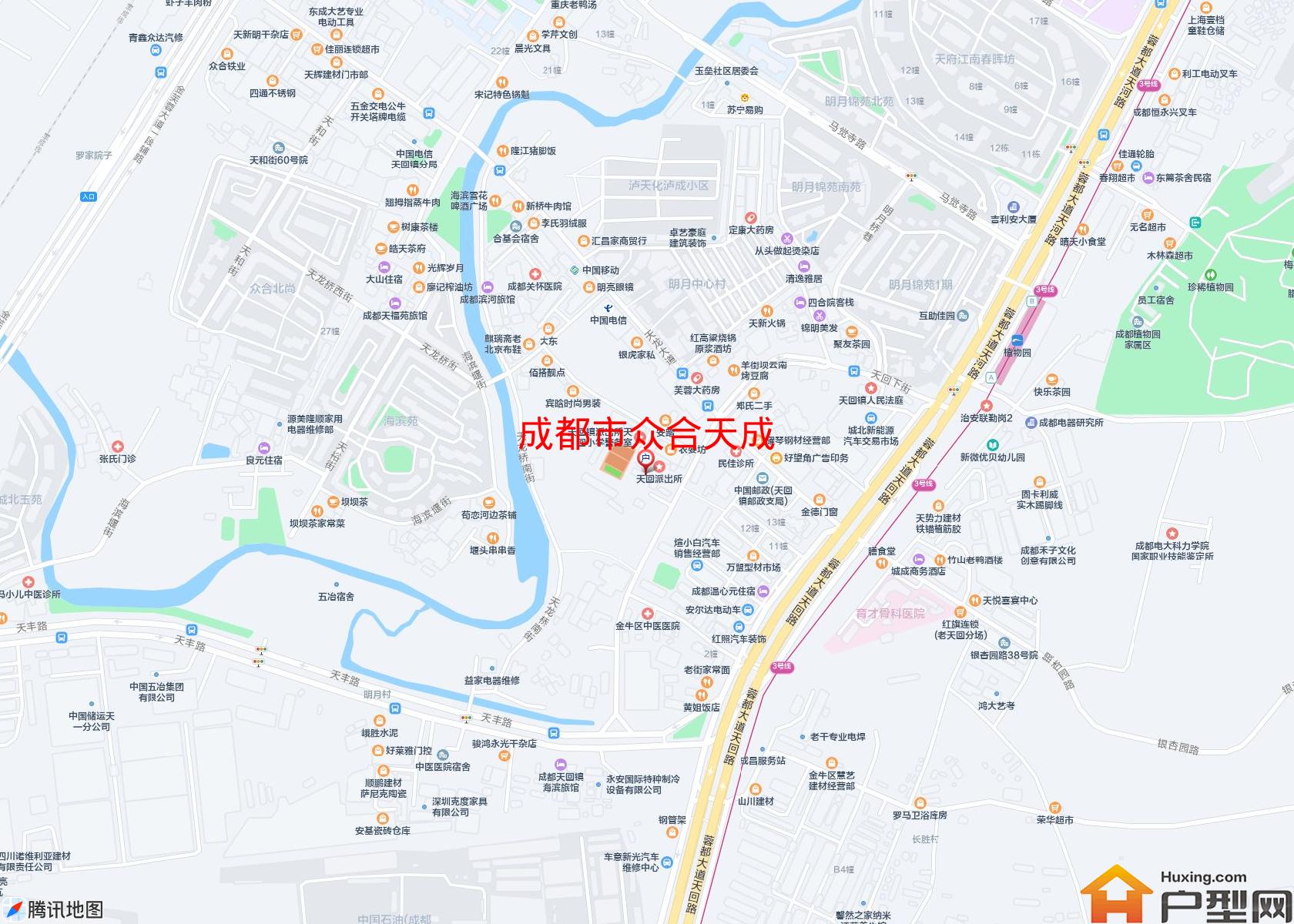 众合天成小区 - 户型网