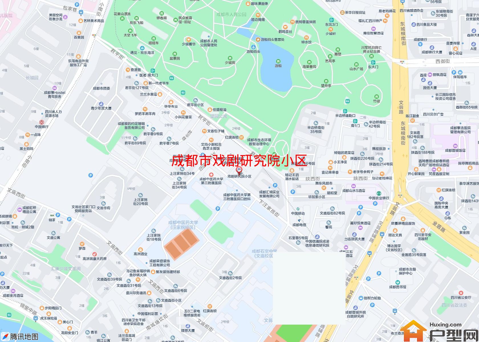 戏剧研究院小区小区 - 户型网