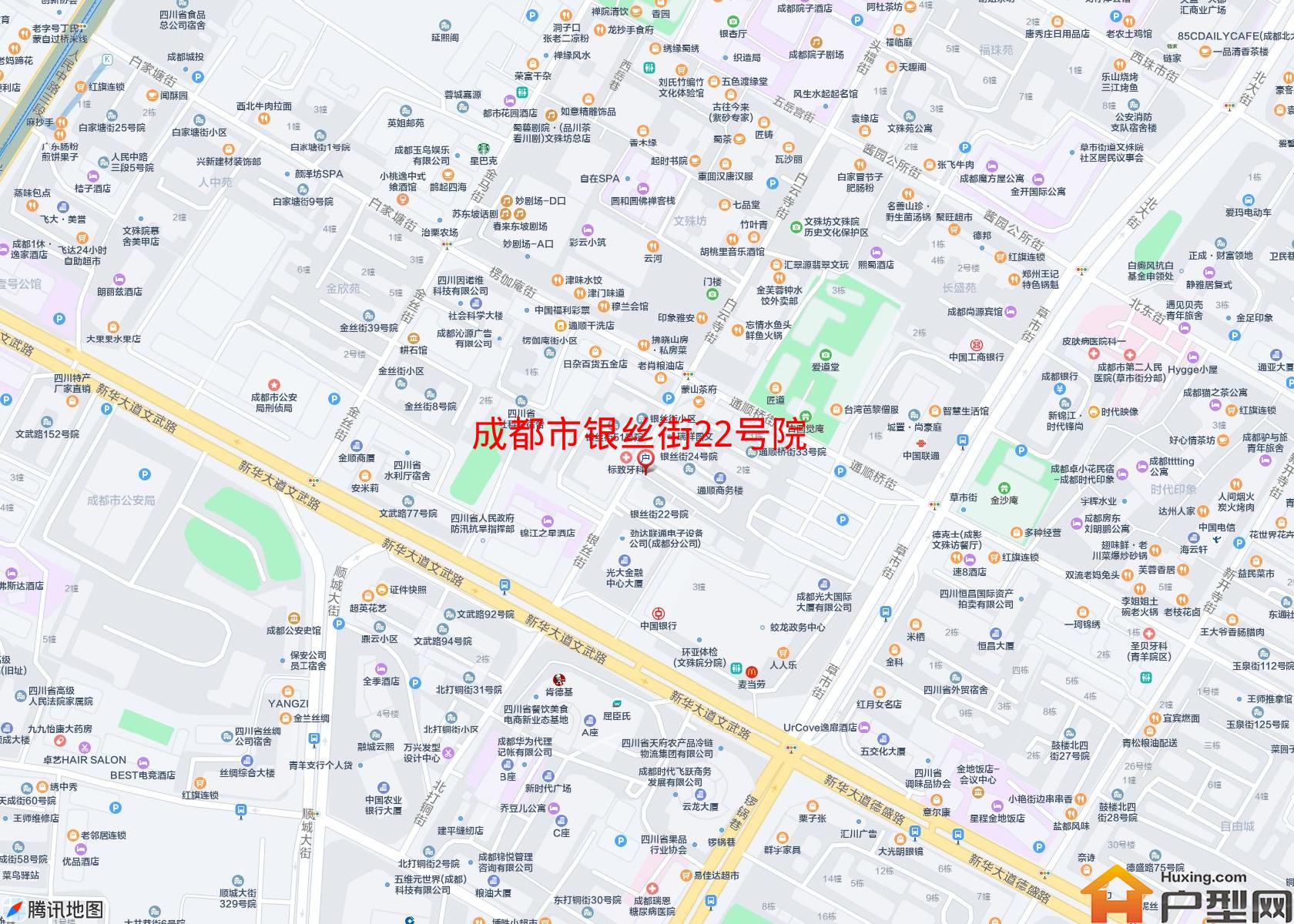 银丝街22号院小区 - 户型网