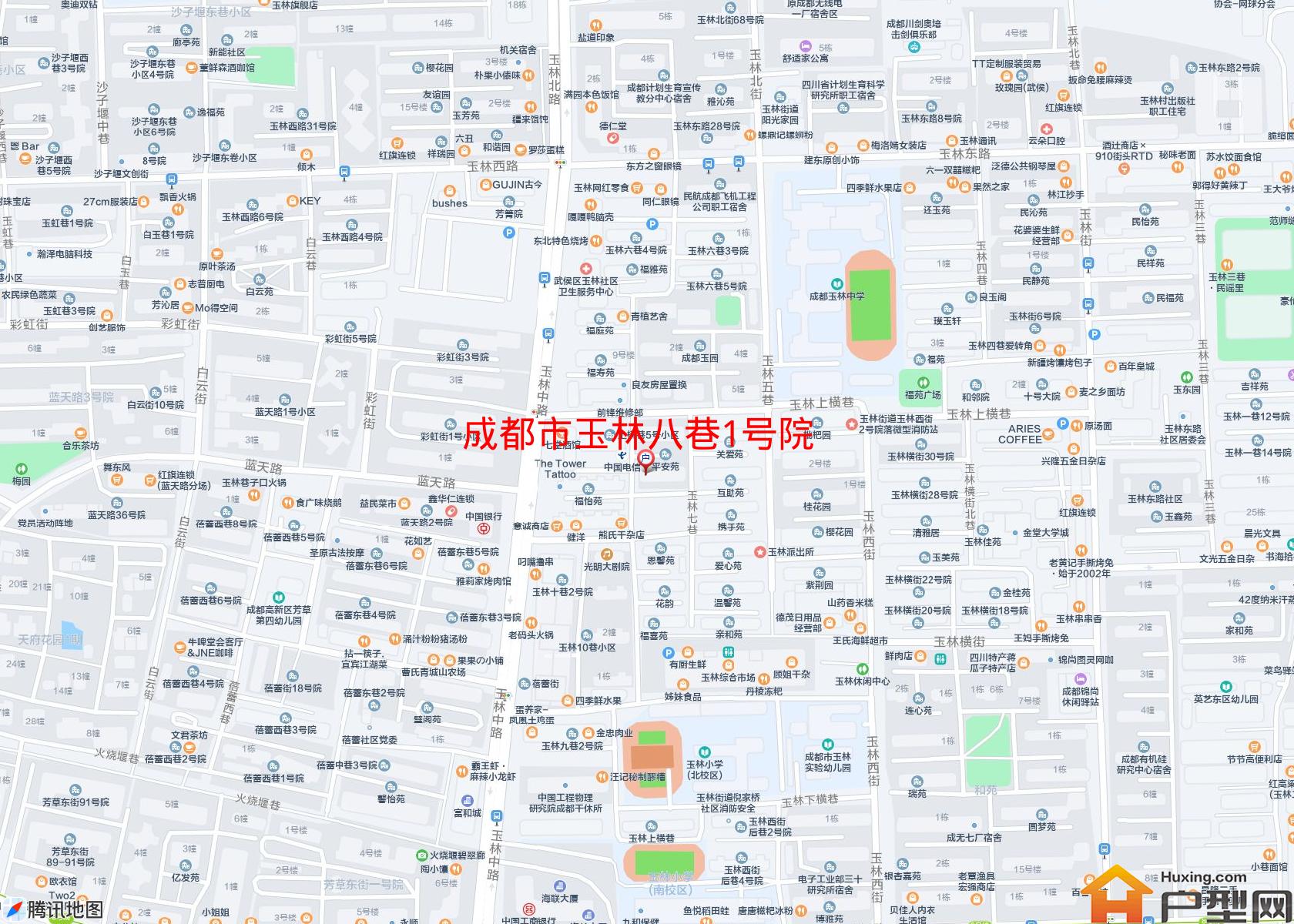 玉林八巷1号院小区 - 户型网