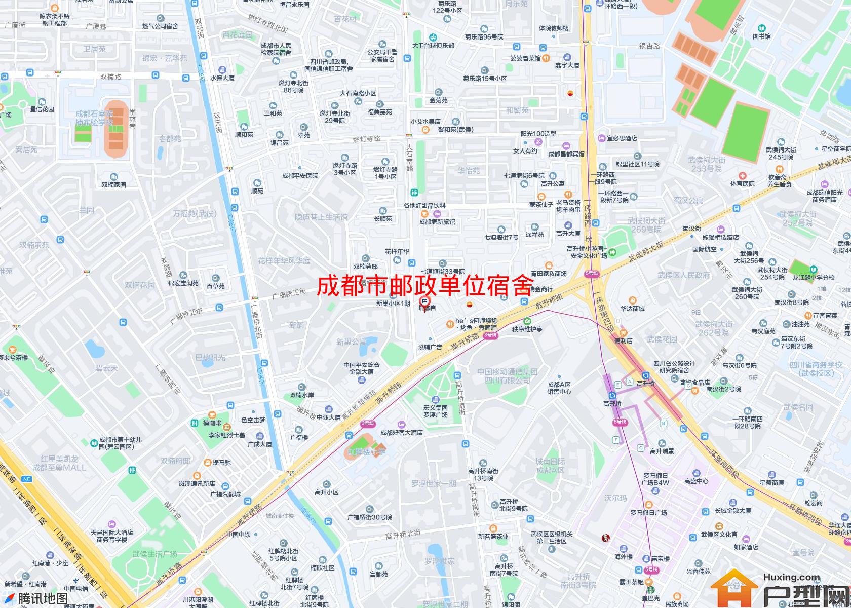 邮政单位宿舍小区 - 户型网