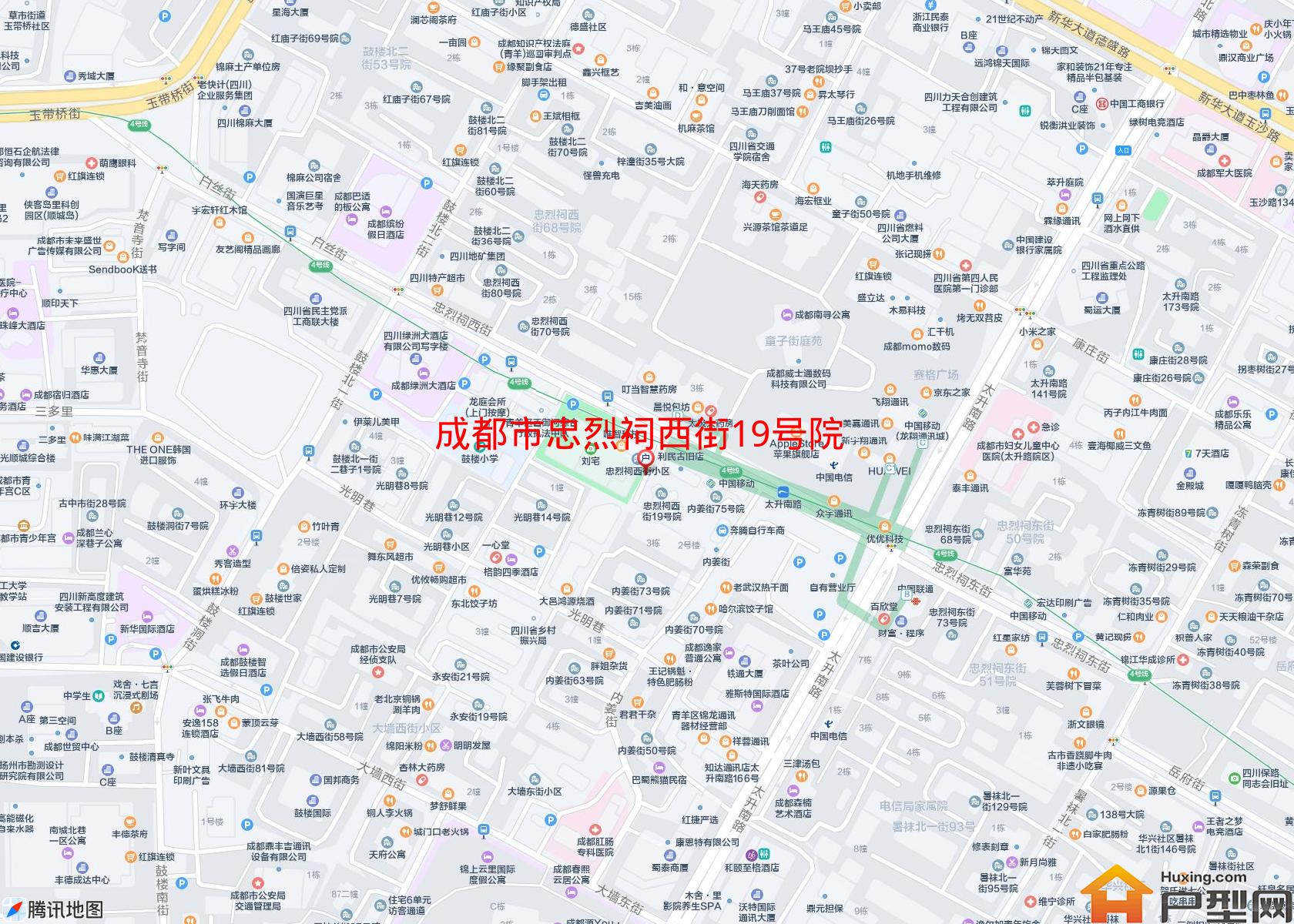 忠烈祠西街19号院小区 - 户型网