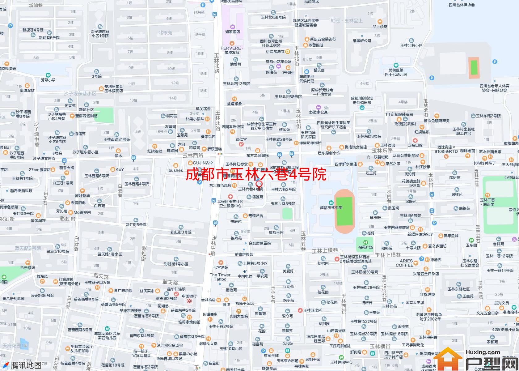 玉林六巷4号院小区 - 户型网
