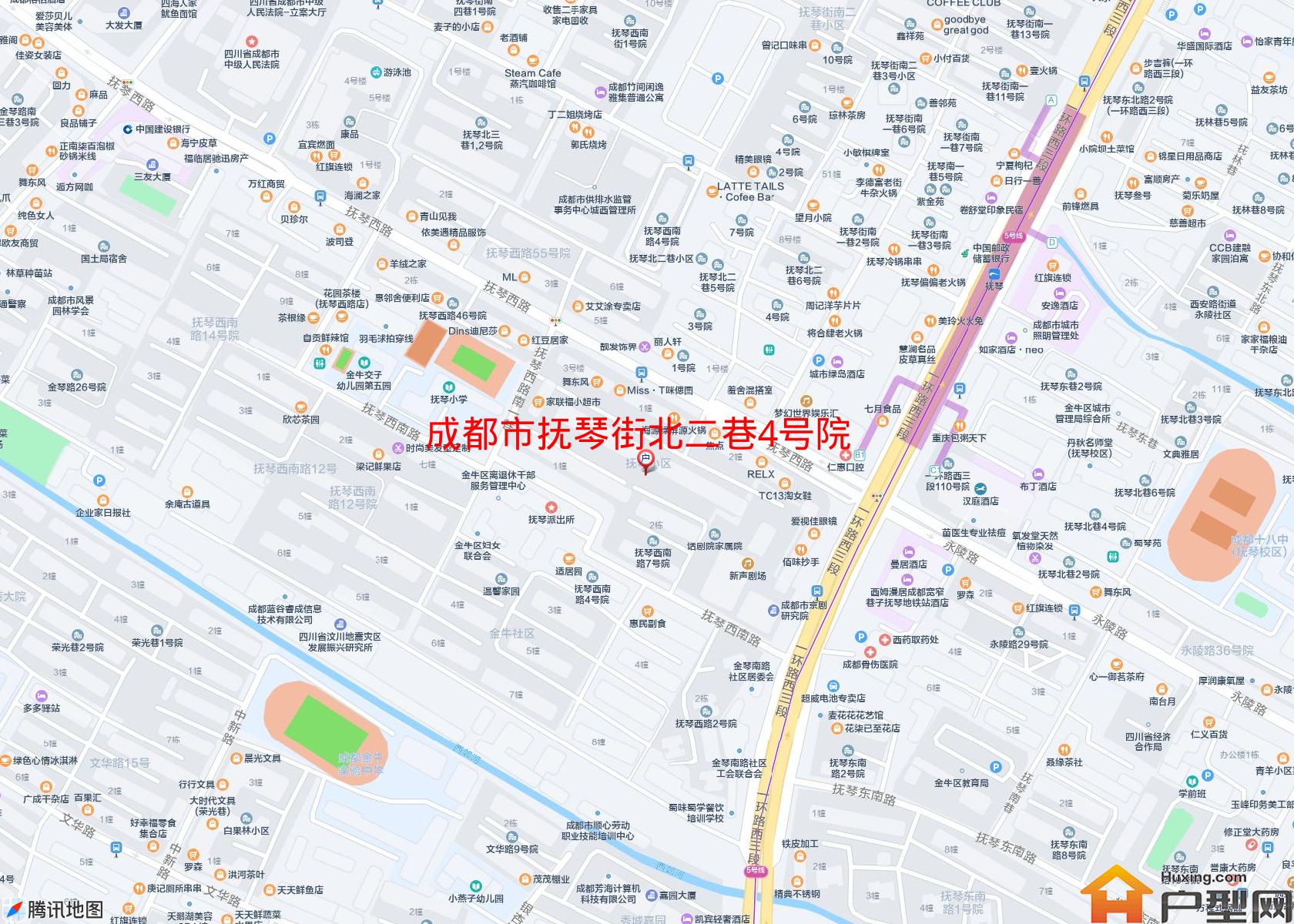 抚琴街北二巷4号院小区 - 户型网