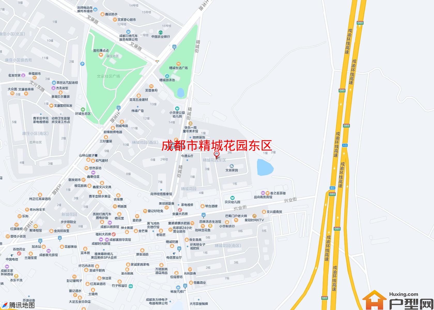 精城花园东区小区 - 户型网