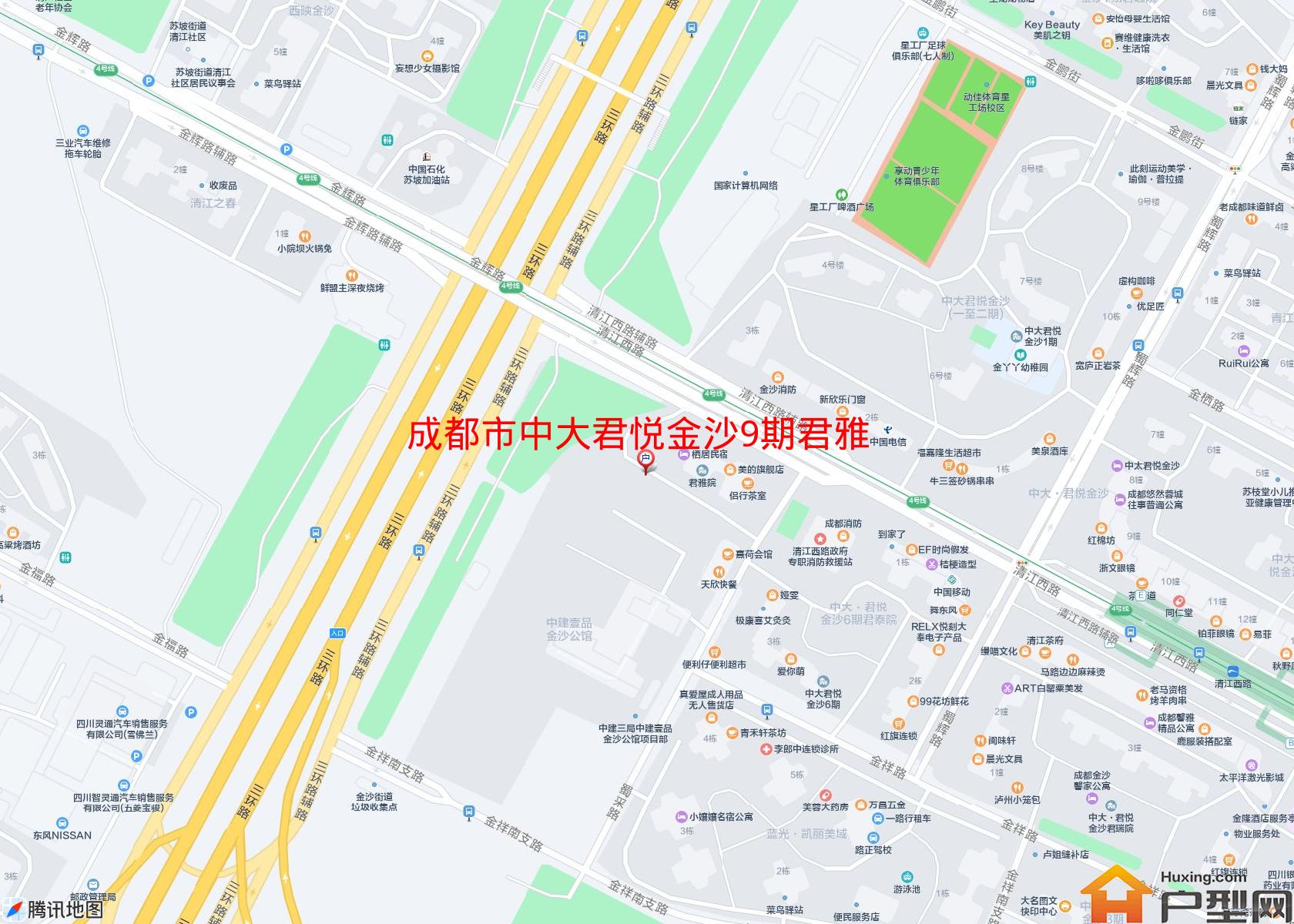 中大君悦金沙9期君雅院小区 - 户型网